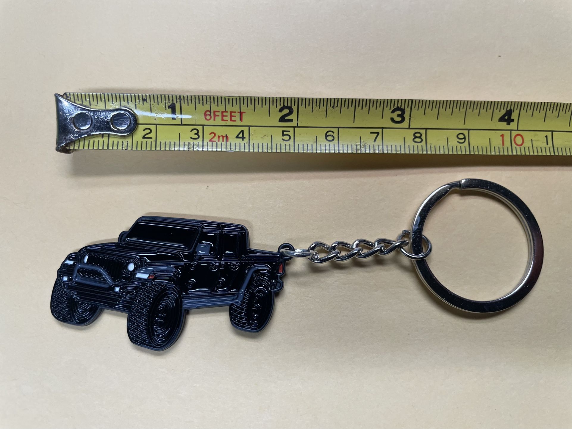 NEW - Metal Keychain For Jeep - Doublesided - Wrangler - photo 3