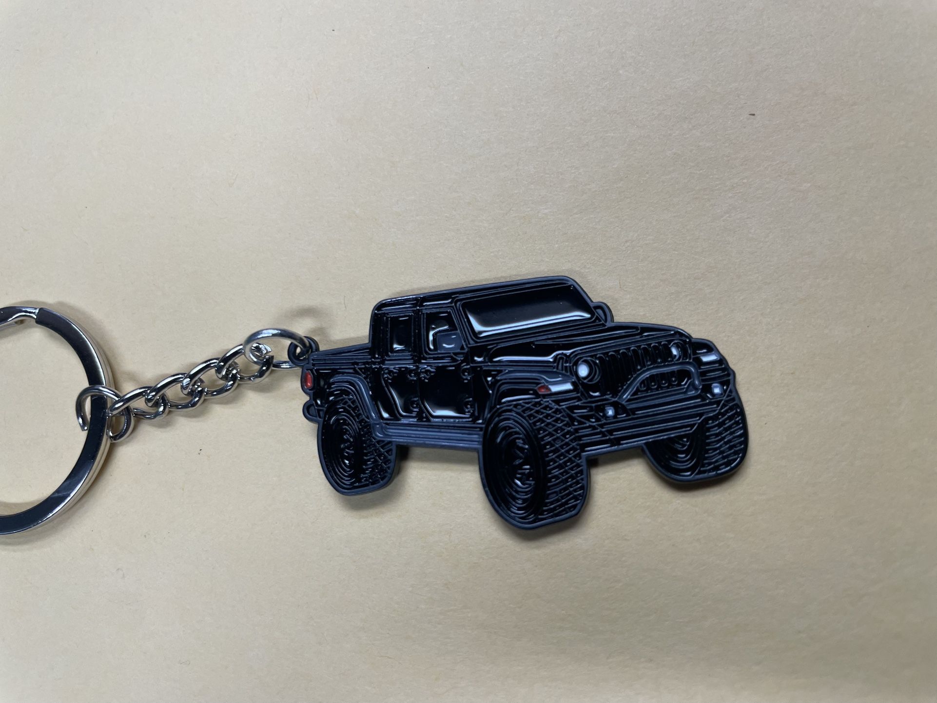 NEW - Metal Keychain For Jeep - Doublesided - Wrangler - photo 5
