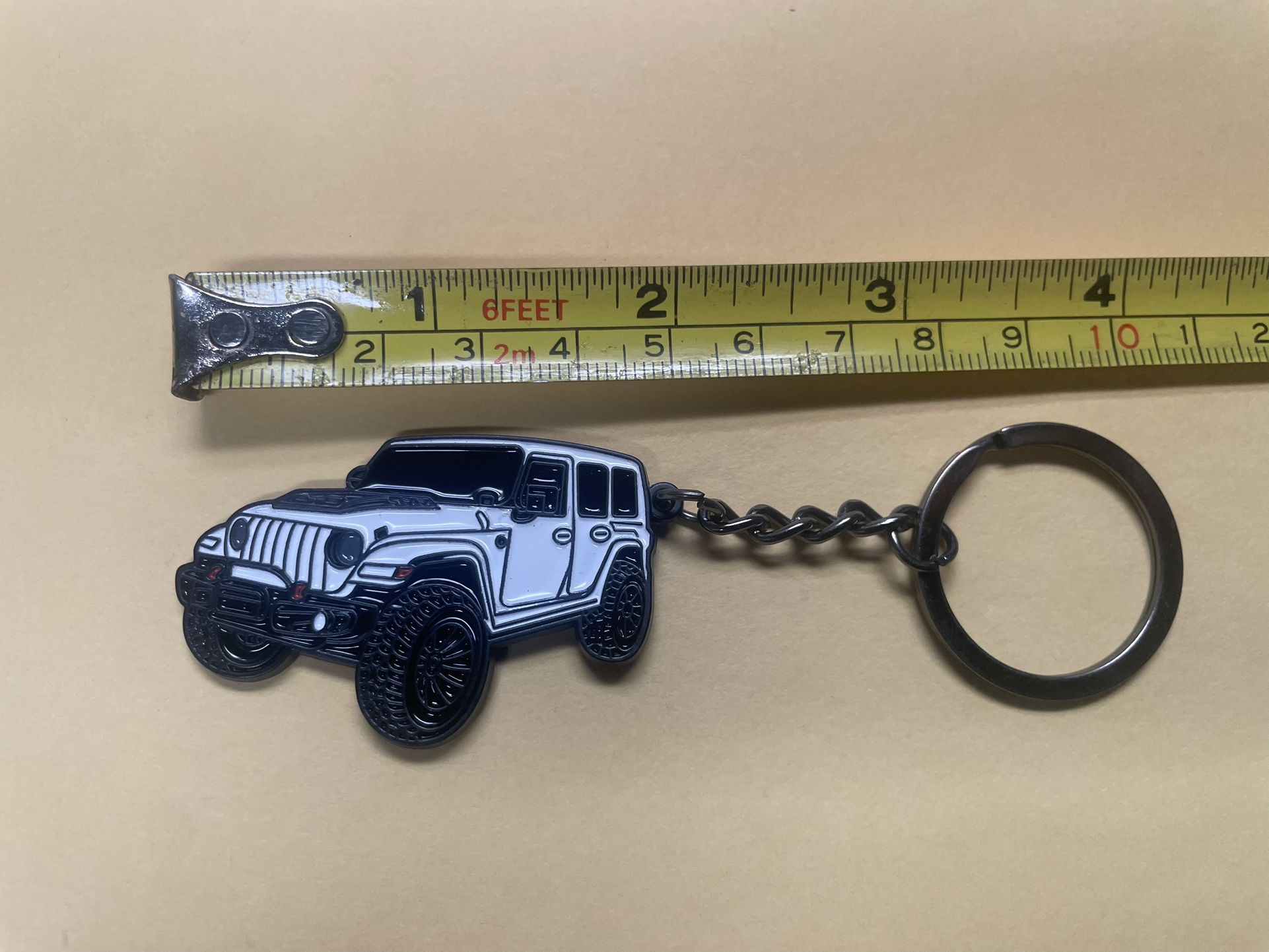 NEW - Metal keychain for Jeep - Wrangler