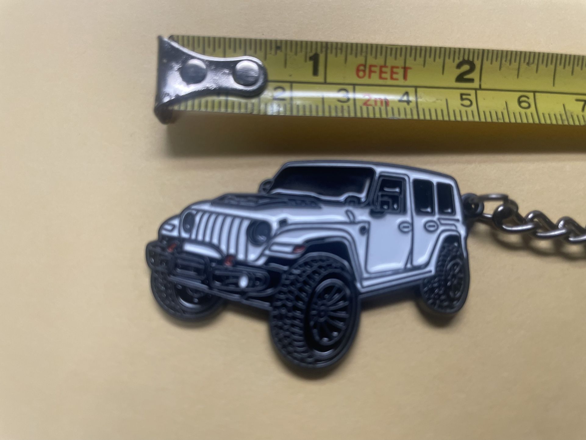NEW - Metal keychain for Jeep - Wrangler - photo 2