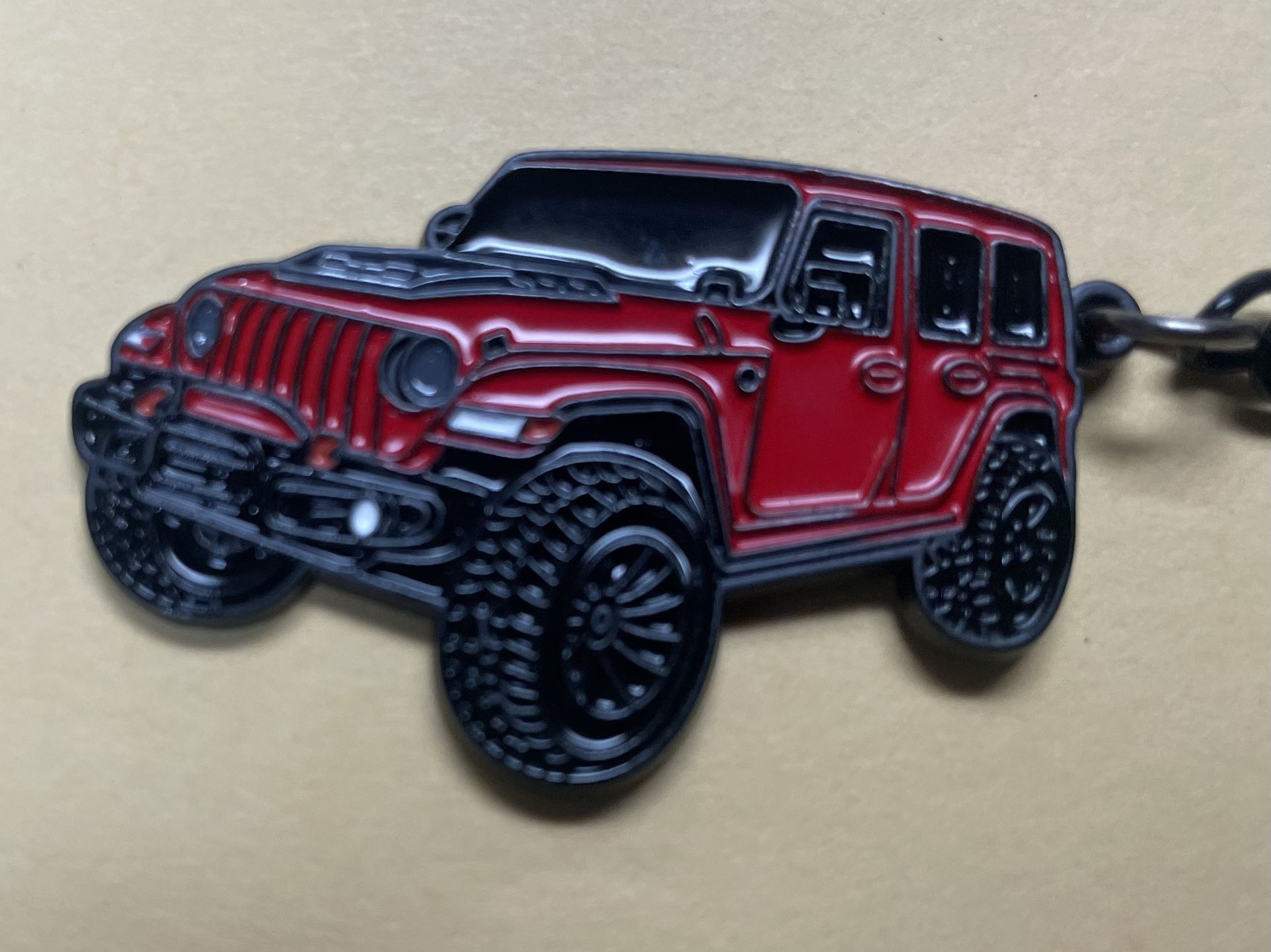 NEW - Metal Keychain For Jeep - Wrangler - photo 2