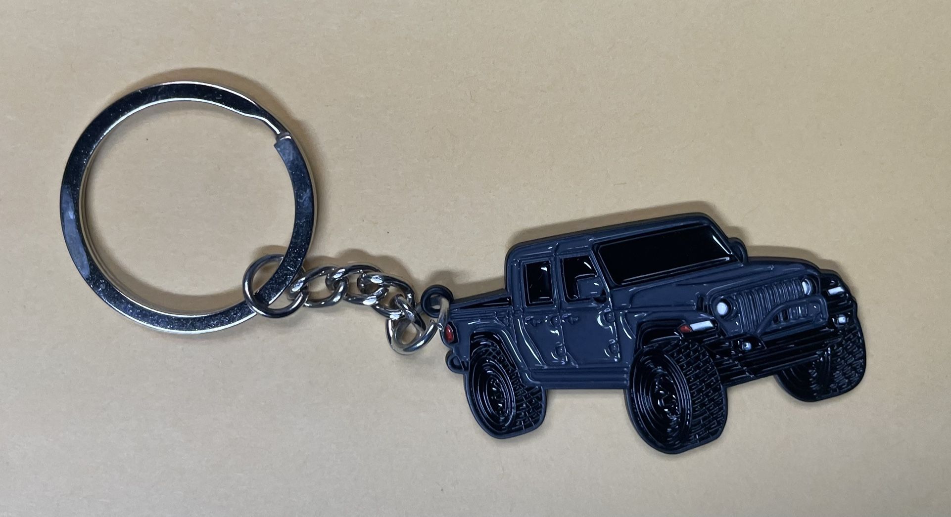 NEW - Metal Keychain For Jeep - Gladiator-Wrangler