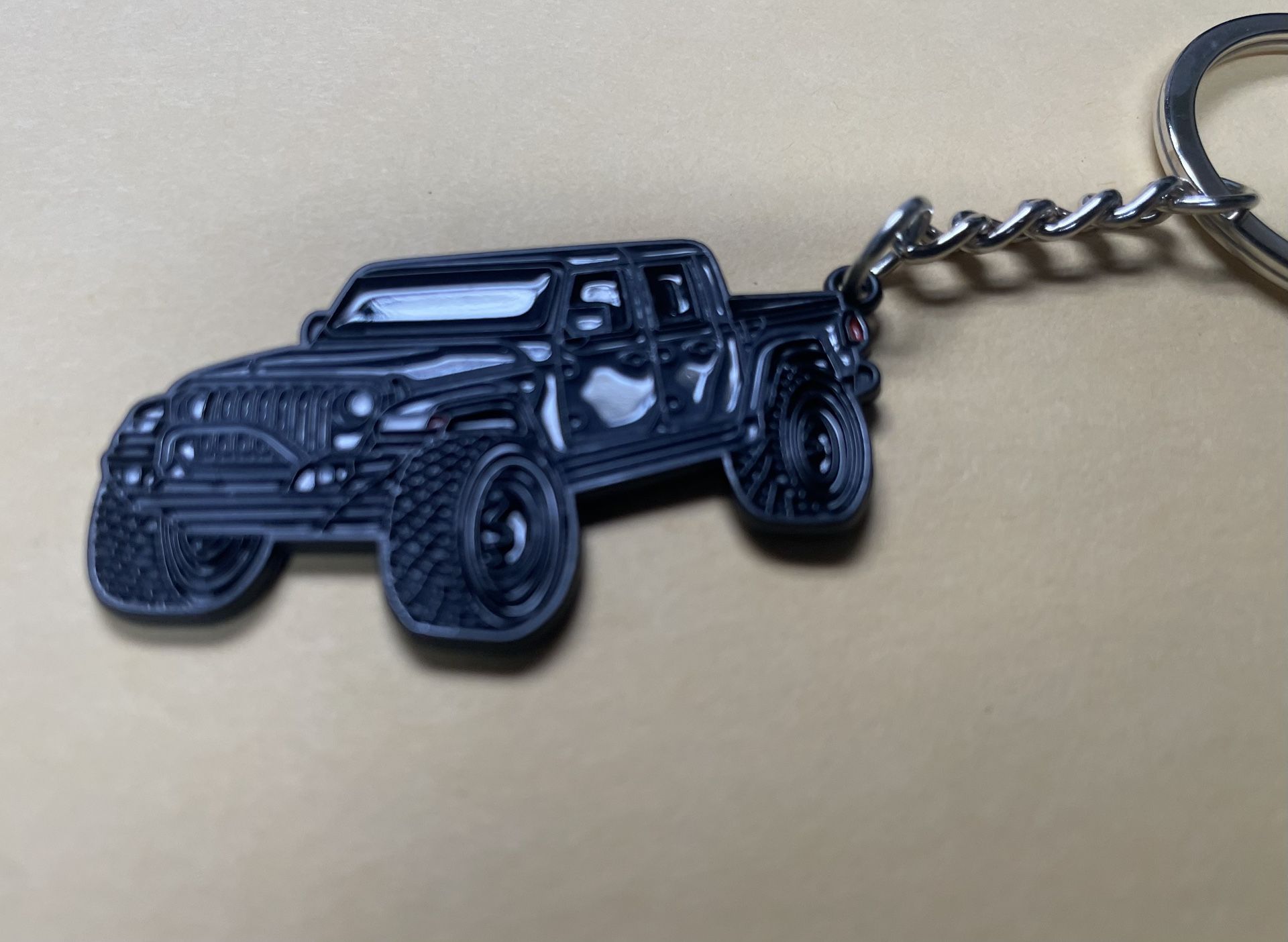 NEW - Metal Keychain For Jeep - Gladiator-Wrangler - photo 5