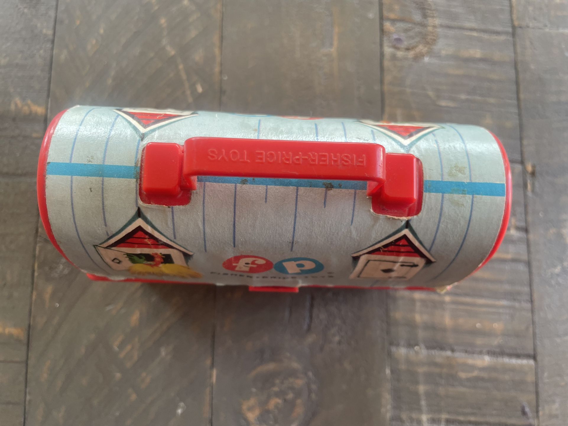 Vintage 1962 Fisher Price Barn Lunch Box - Model #549 - photo 4