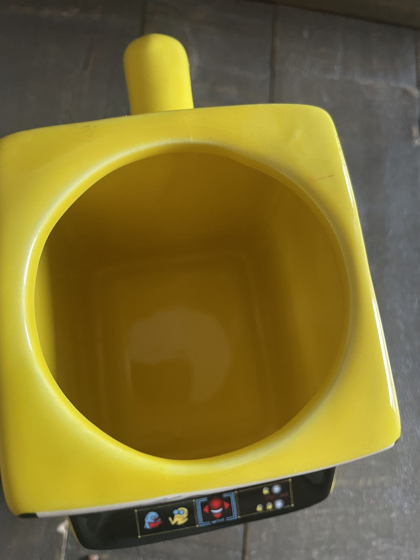 Vintage PAC-Man Ceramic Cup Mug - Excellent Condition - photo 5