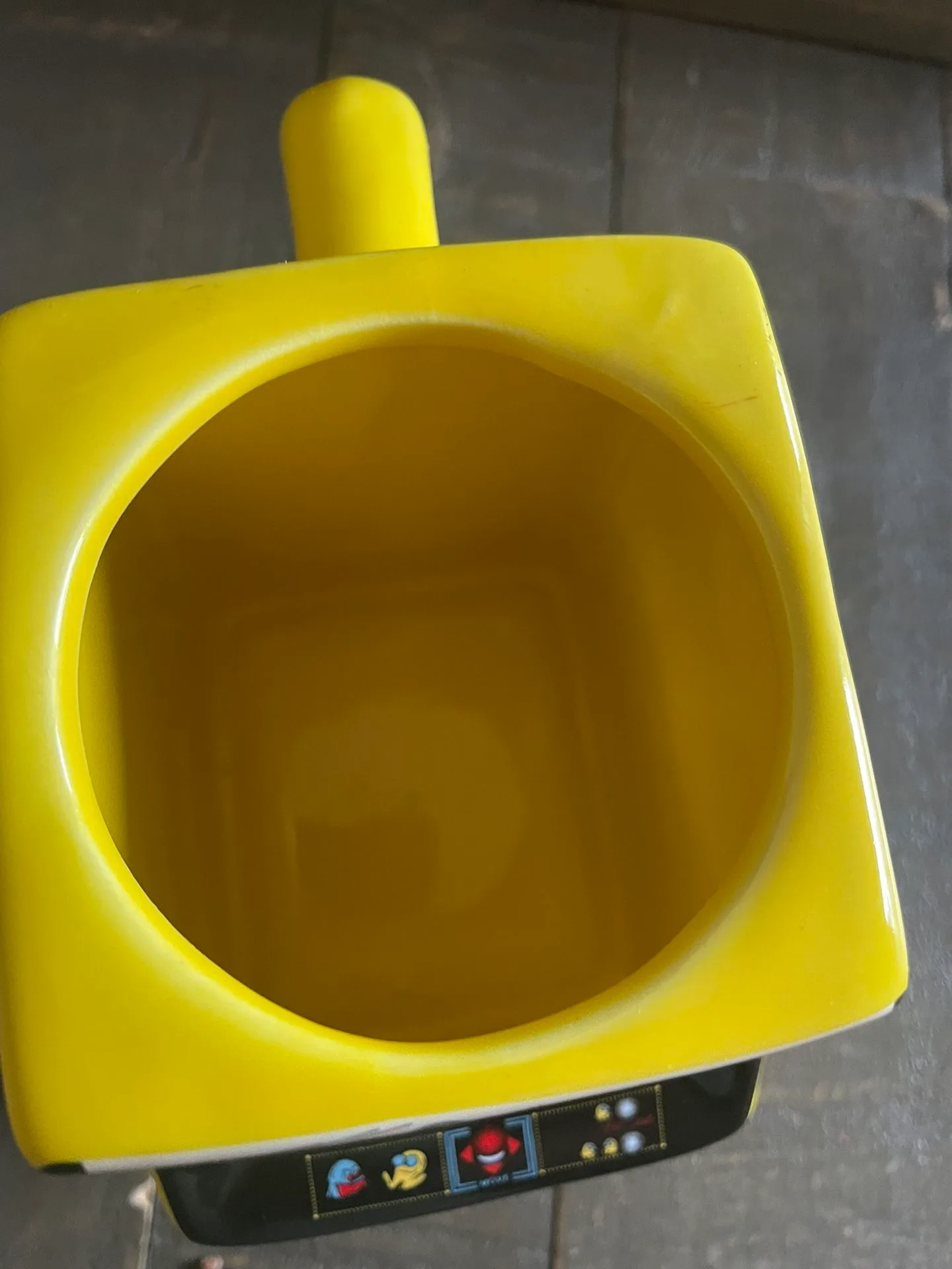 Vintage PAC-Man Ceramic Cup Mug - Excellent Condition - photo 5