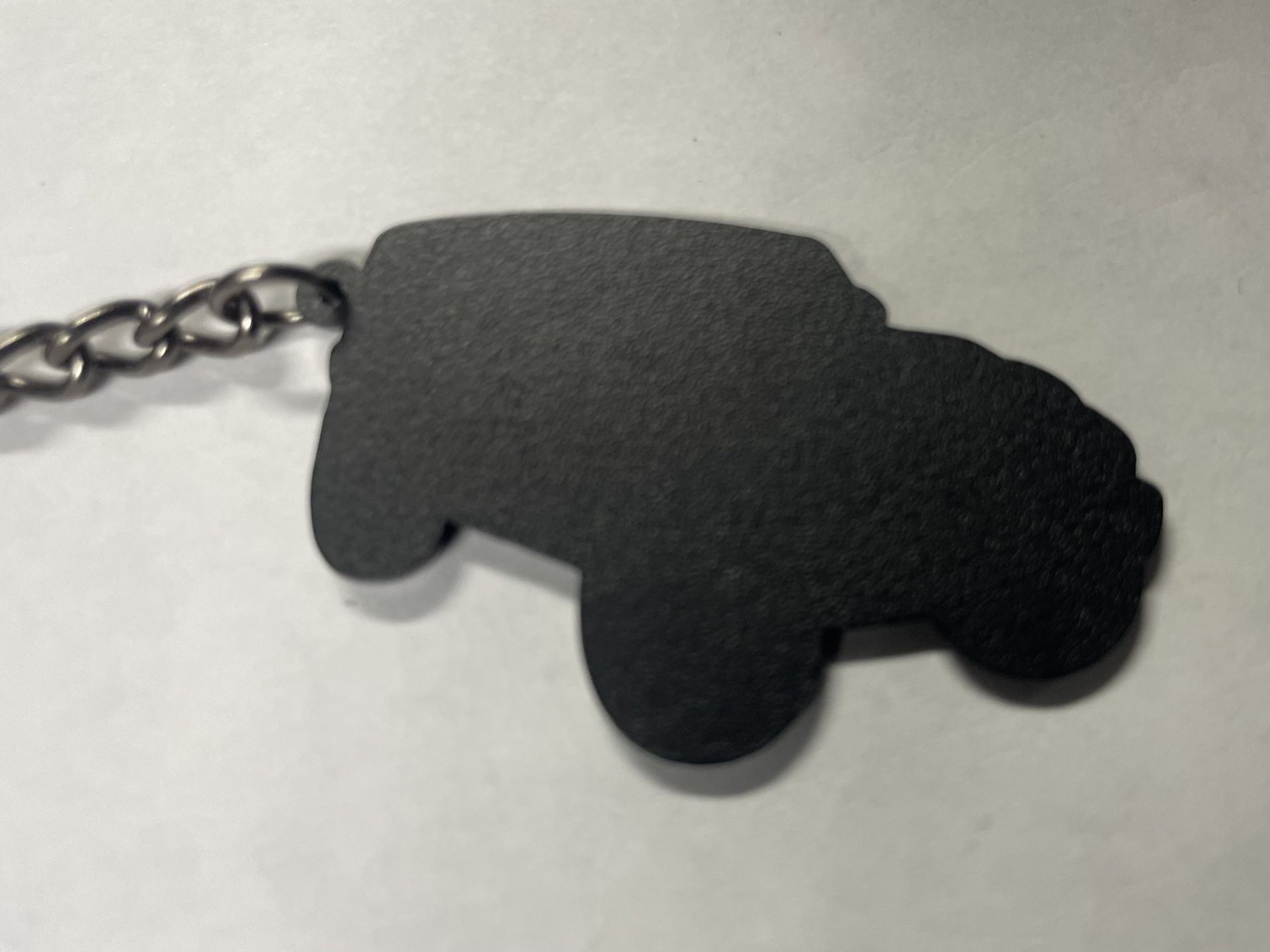 NEW - Metal Keychain For Jeep Wrangler - Blue - photo 4