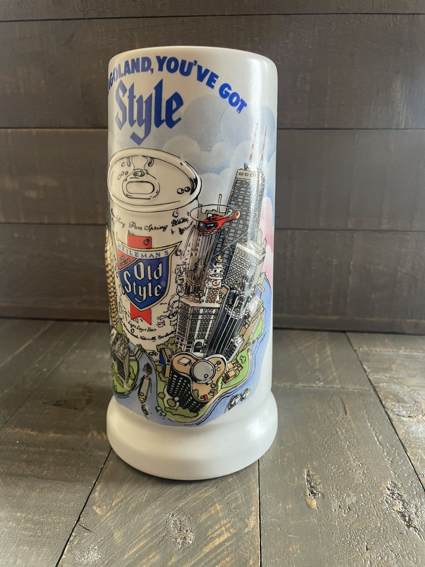Vintage Chicagoland Old Style Beer Stein - 1981 - photo 2