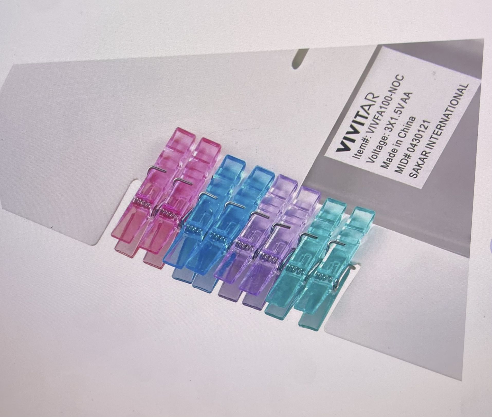 NEW - Vivitar Photo Clips String Lights - photo 2