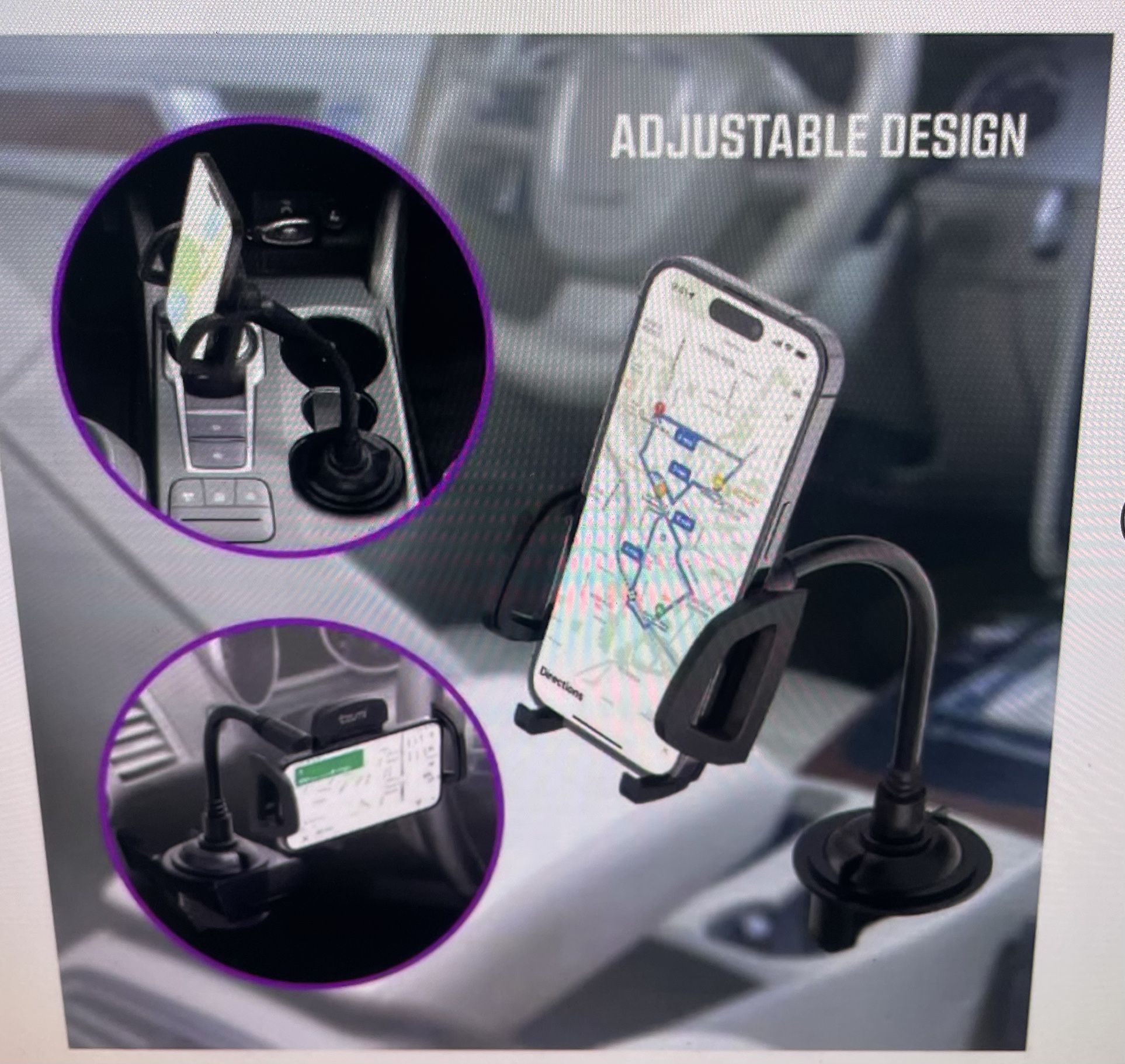 NEW - Portable Onegrip Cup holder Phone Mount - photo 3