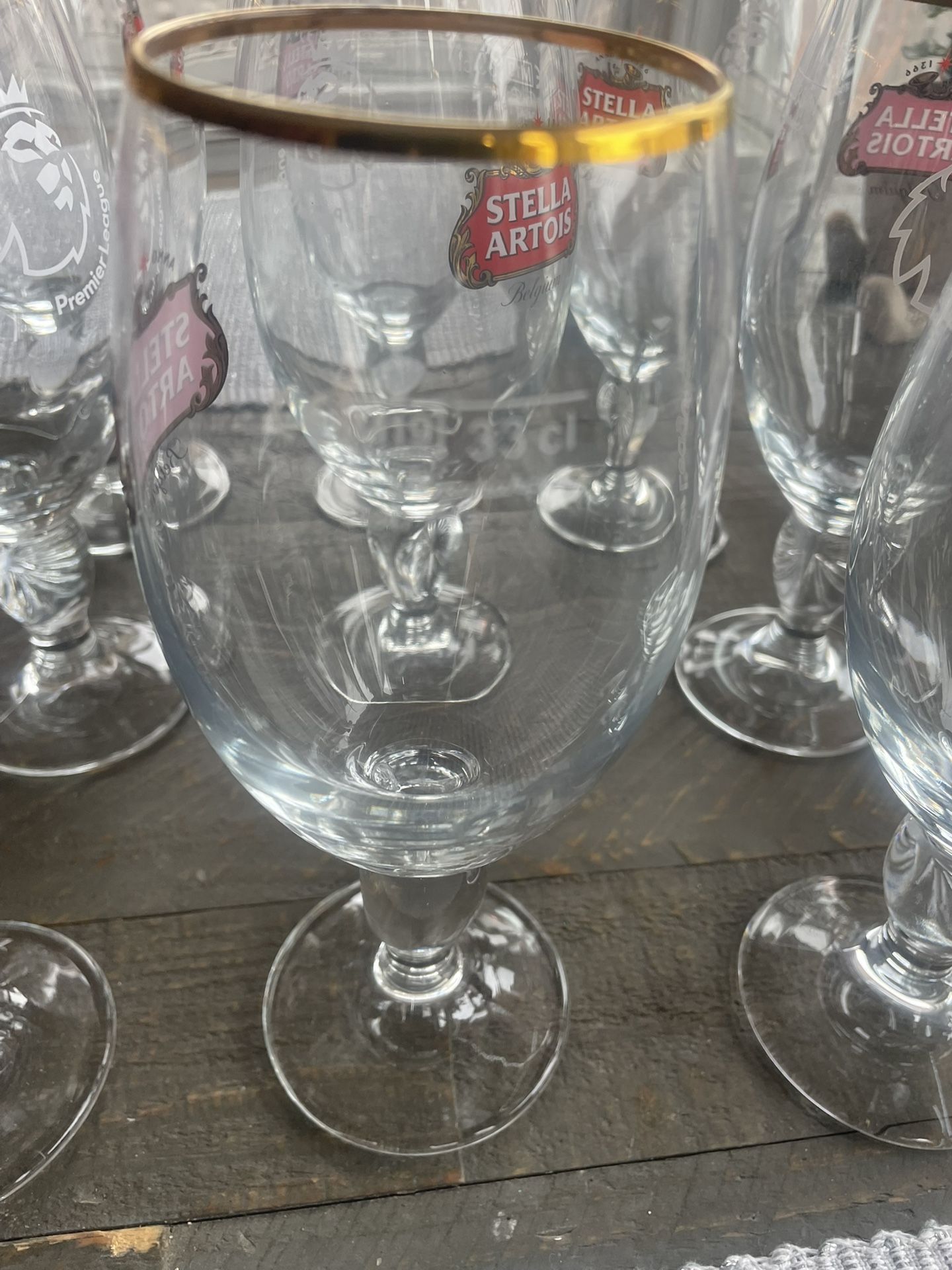 Lot Of 12 Stella Glasses - Beautiful Condition - photo 3