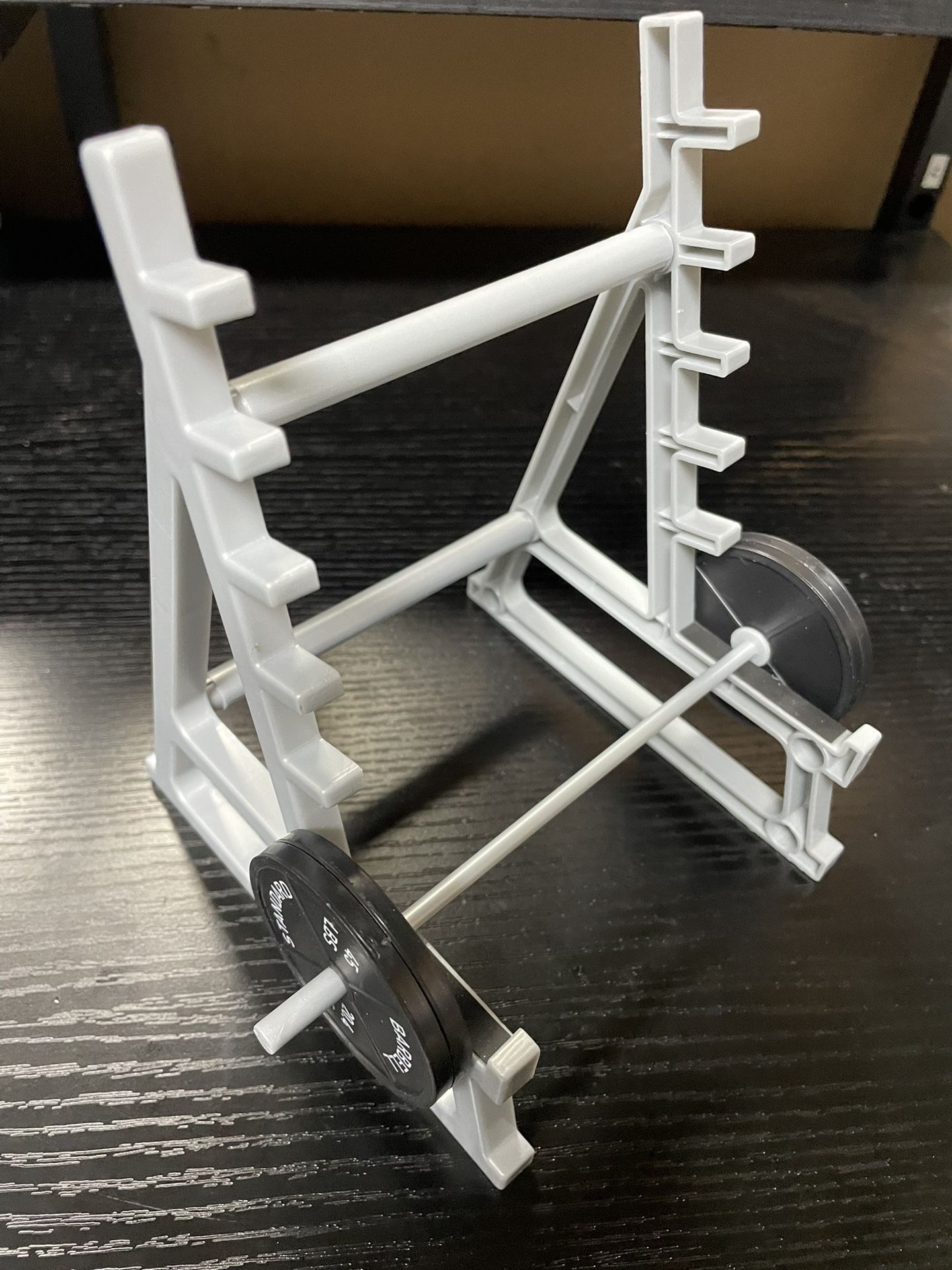 Mini Desktop Weight Rack with Phone Holder