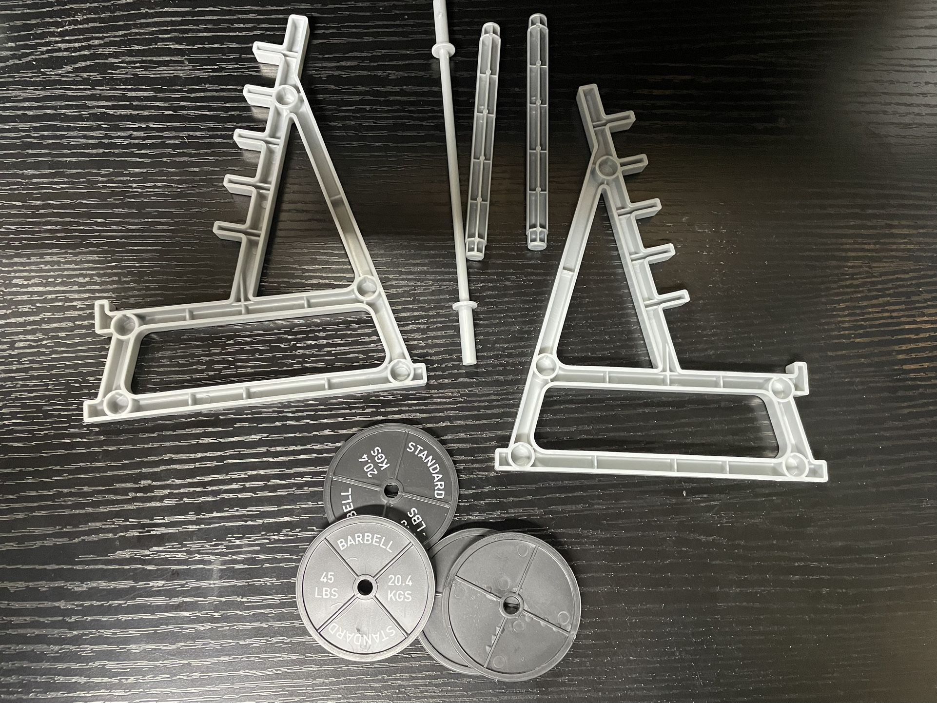 Mini Desktop Weight Rack with Phone Holder - photo 5