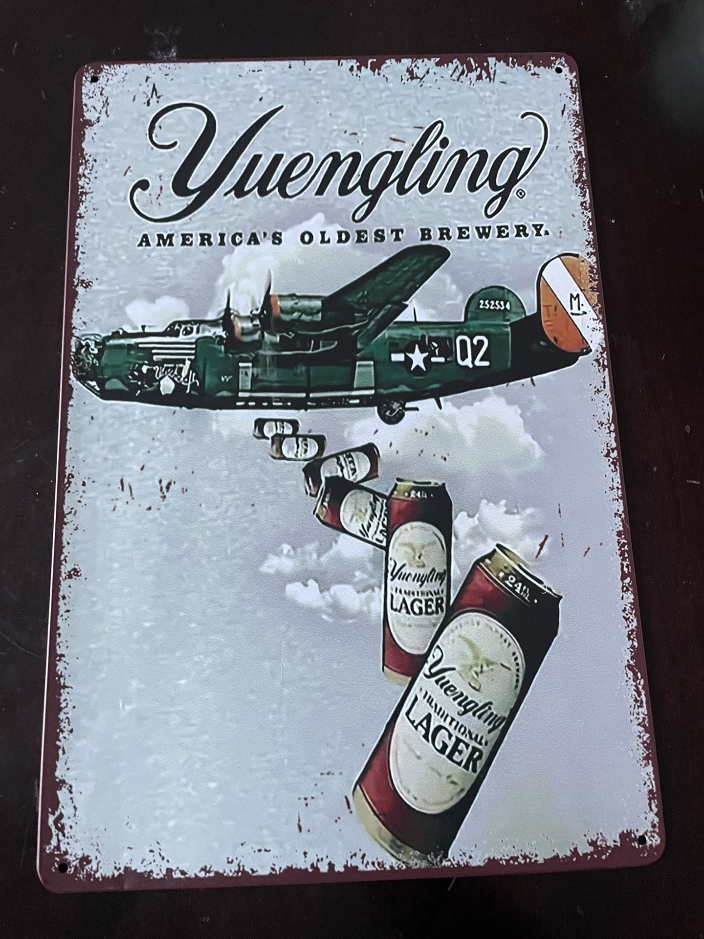 Yuengling America's Oldest Brewery Metal Hanging Sign