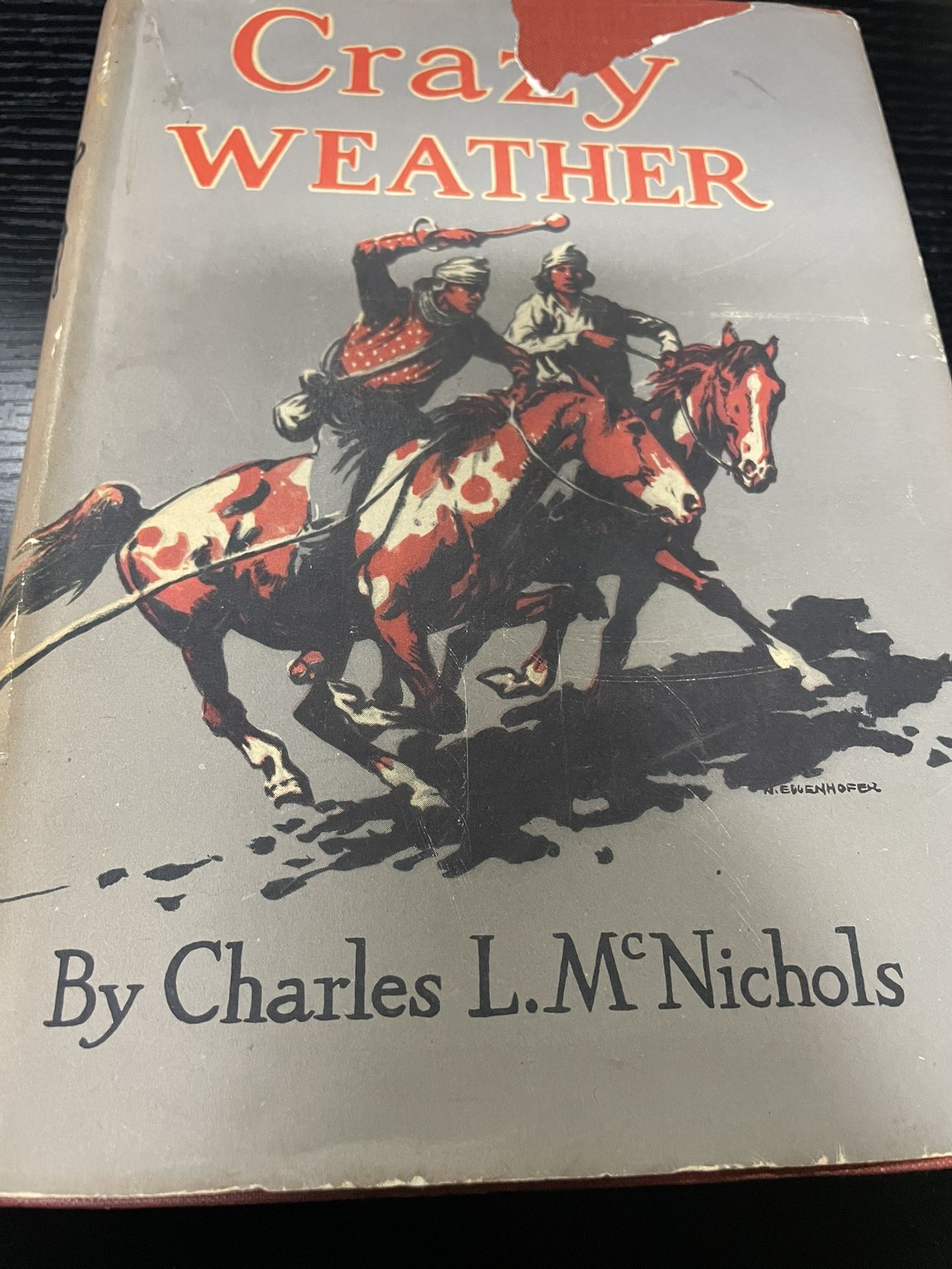 Hardcover Book - Crazy Weather by Charles L. McNichols - photo 3