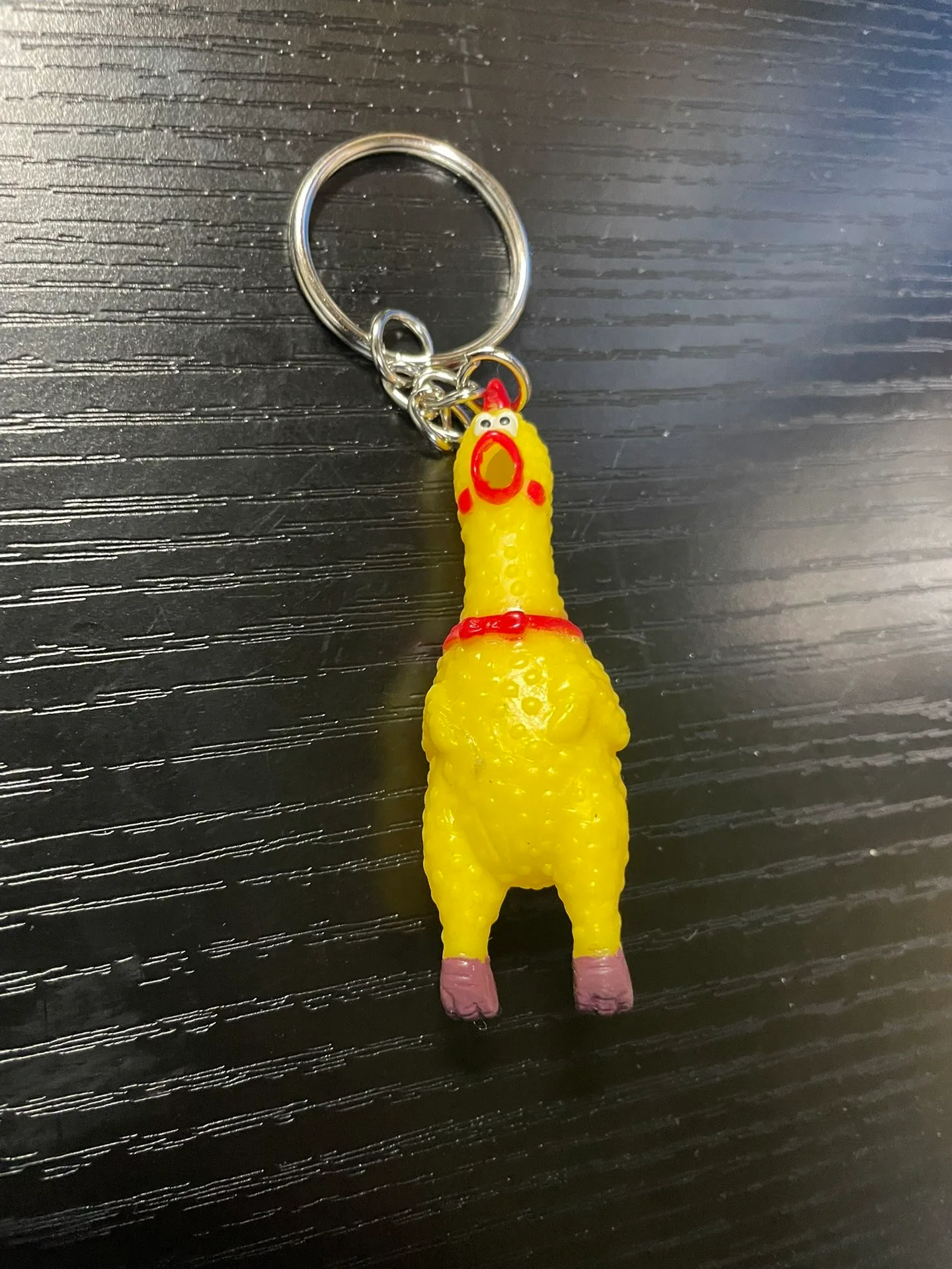 Quirky Chicken Keychain