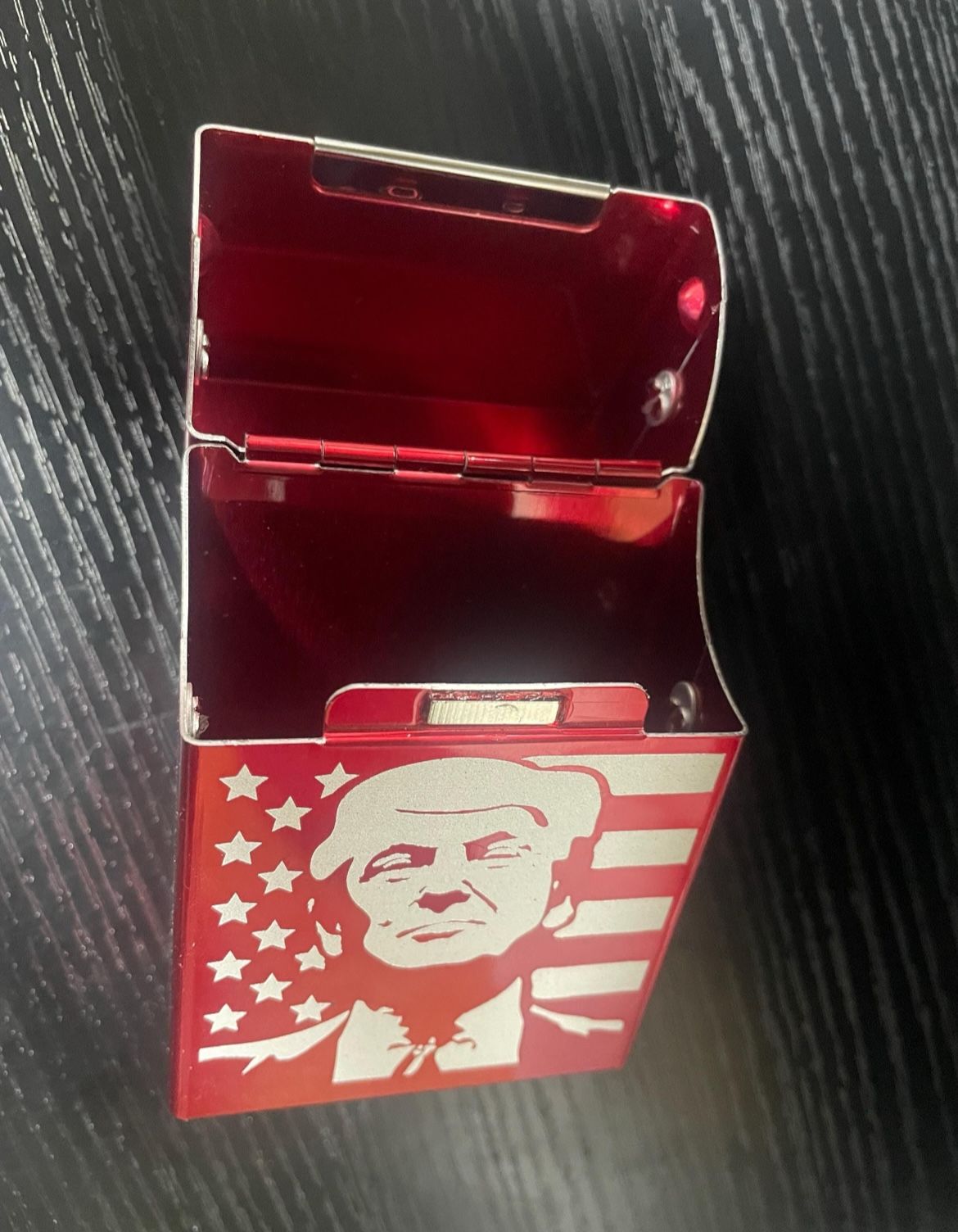 MAGA Trump Cigarette/Coin/Pencil Case - Red - photo 5