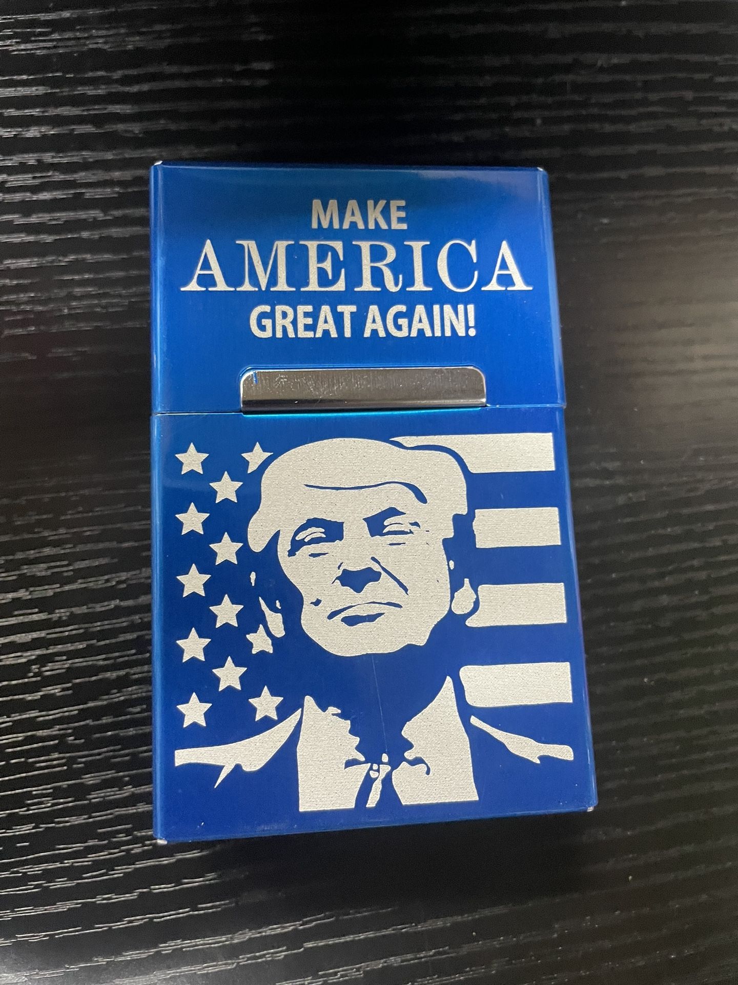MAGA Trump Cigarette Case Coin Pencil Holder