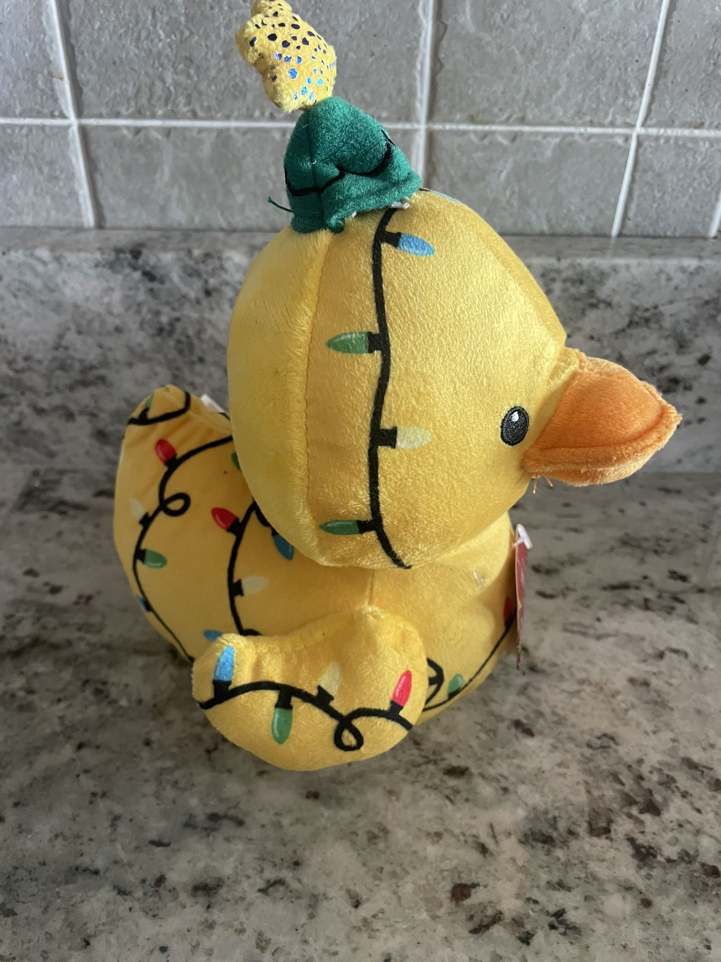 Cute Christmas Duck Plush for Jeep, Office, Party - photo 2