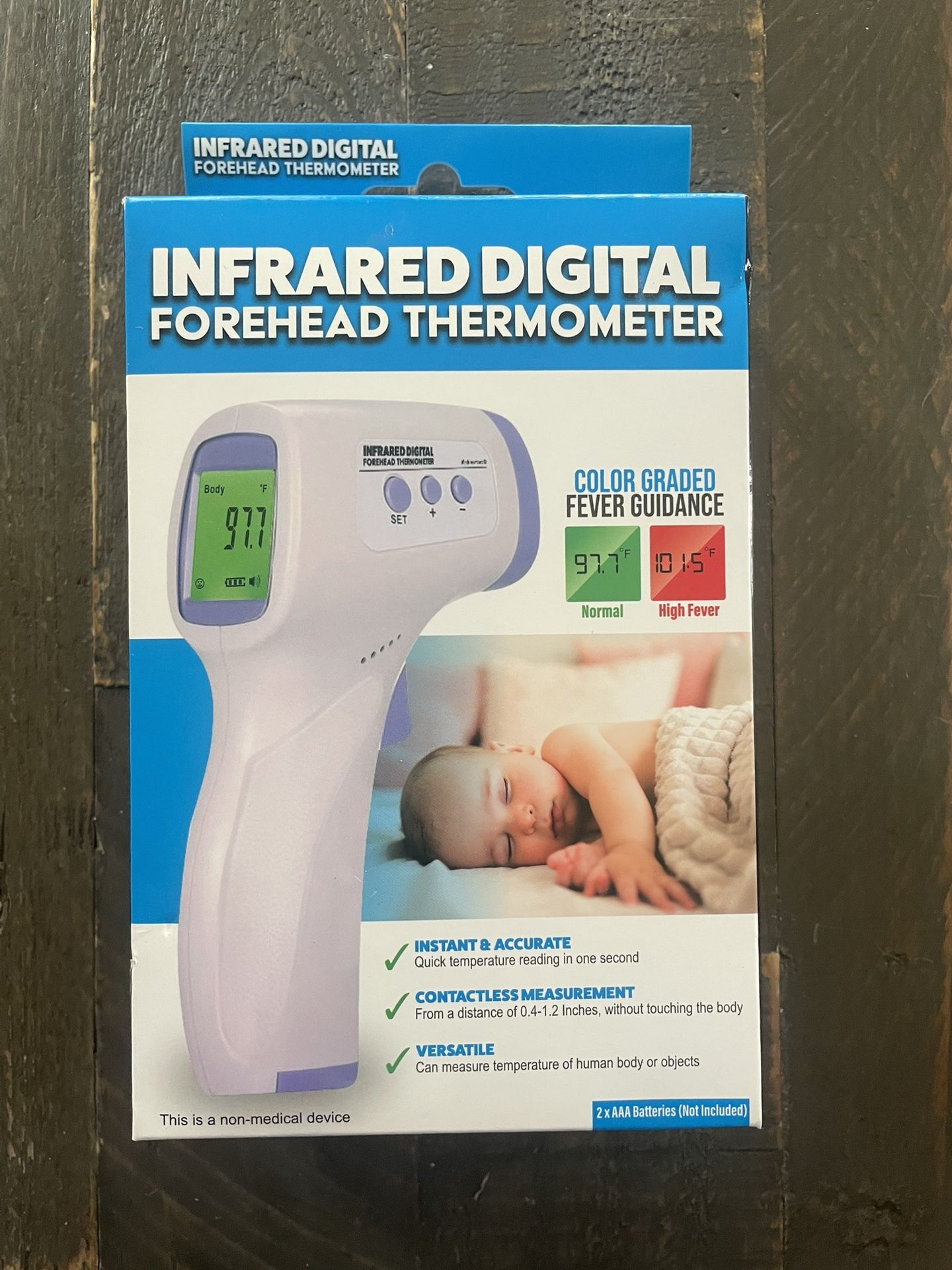 Infrared Digital Thermometer Body Forehead & Ear
