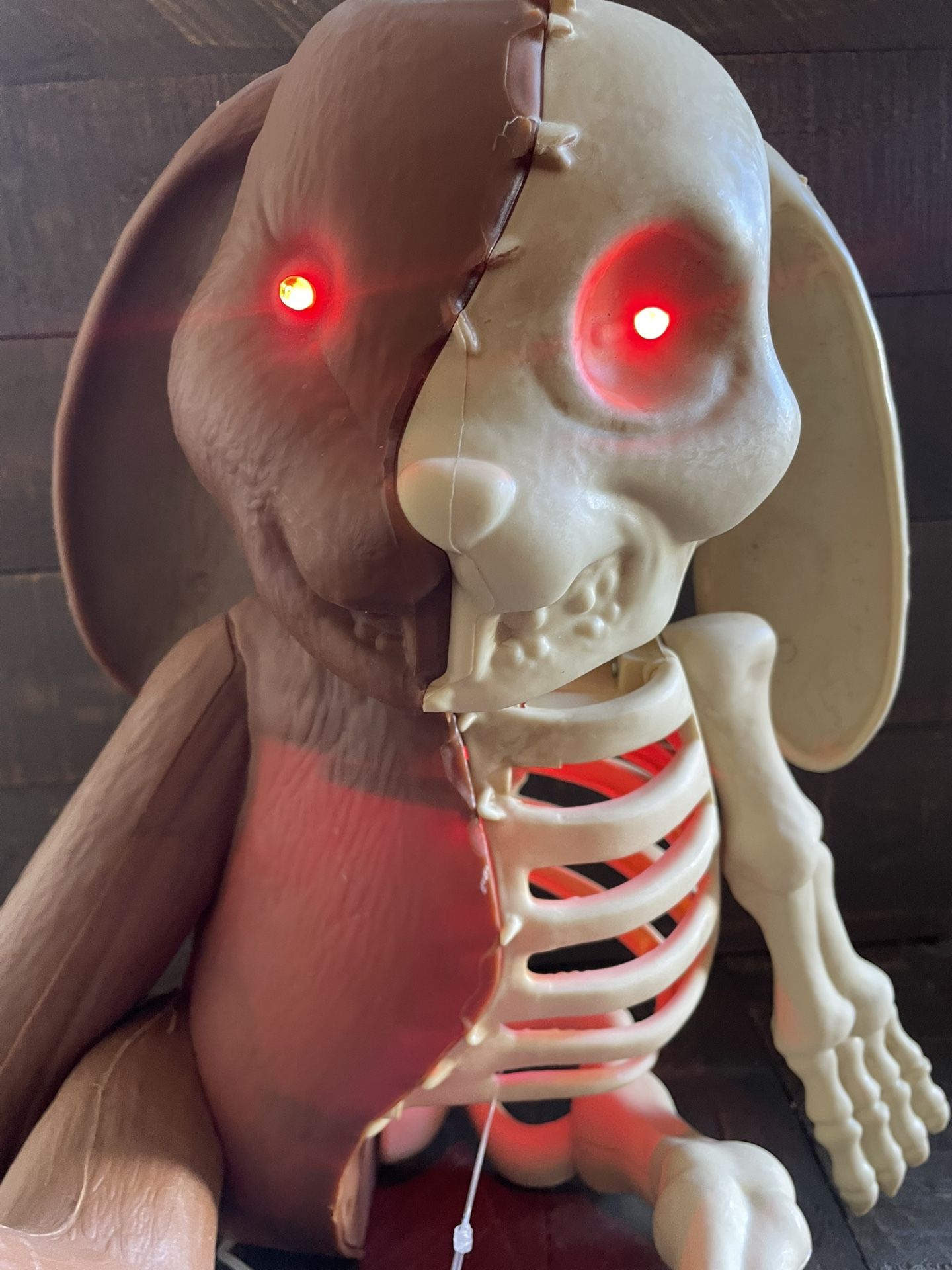Home & Accents Grave & Bones Skeleton Bunny - Lights Up - photo 2