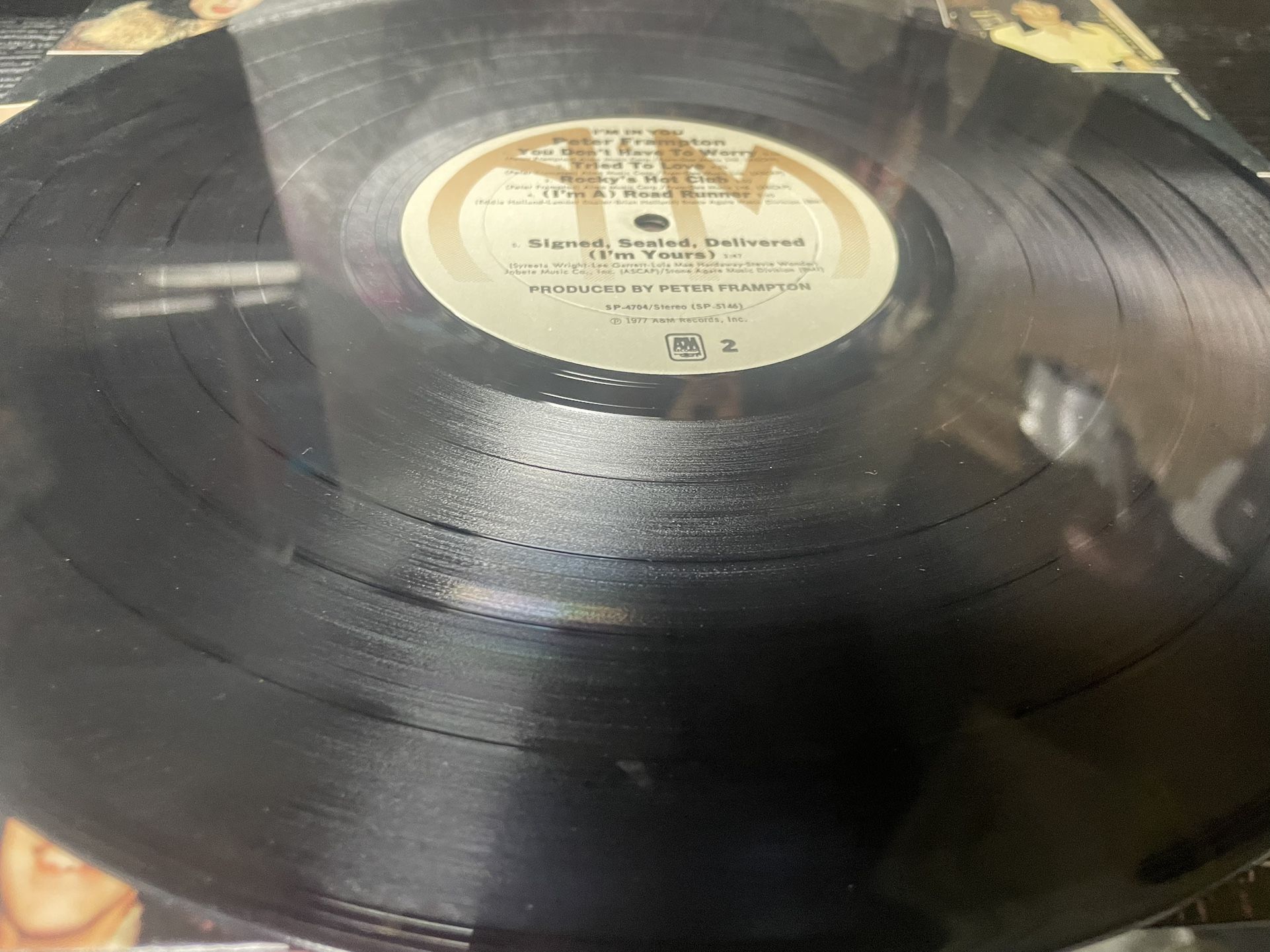 Vintage Peter Frampton - I’m In You Vinyl Record LP - photo 4