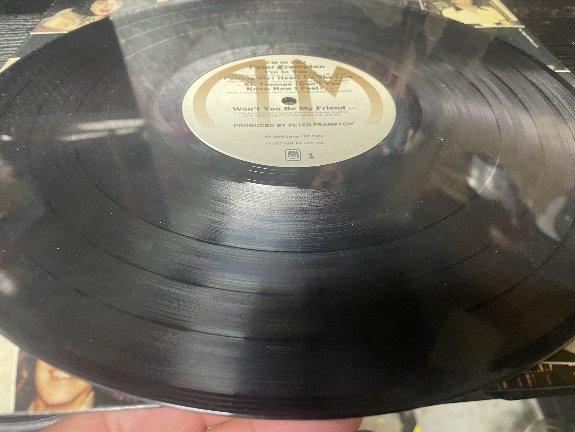 Vintage Peter Frampton - I’m In You Vinyl Record LP - photo 5