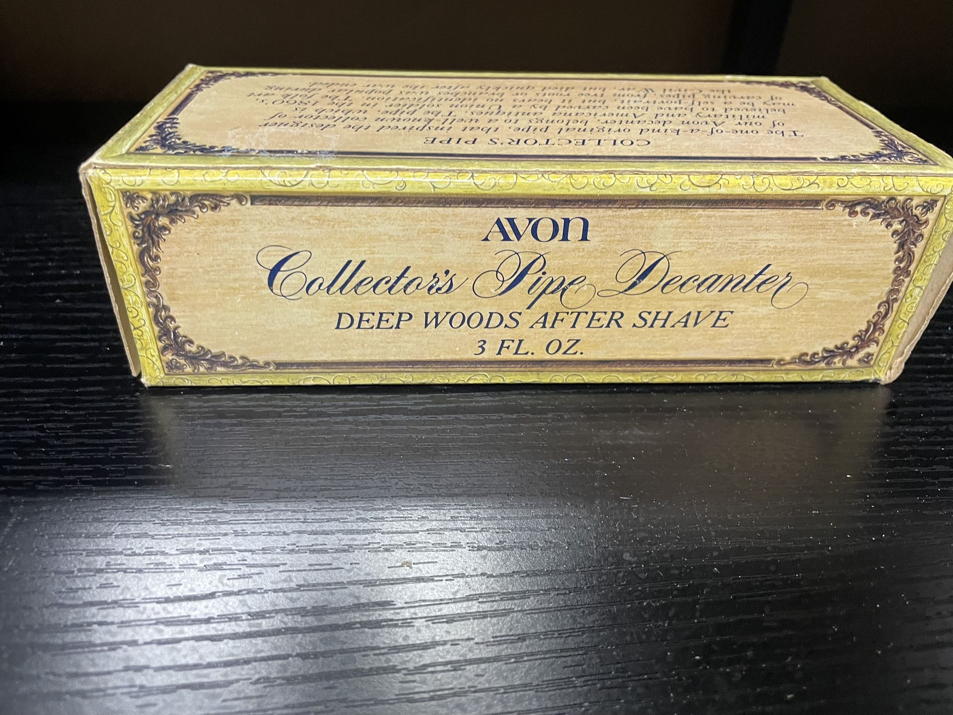Vintage Avon Collectors Pipe Aftershave Decanter - Deep Woods - - photo 2