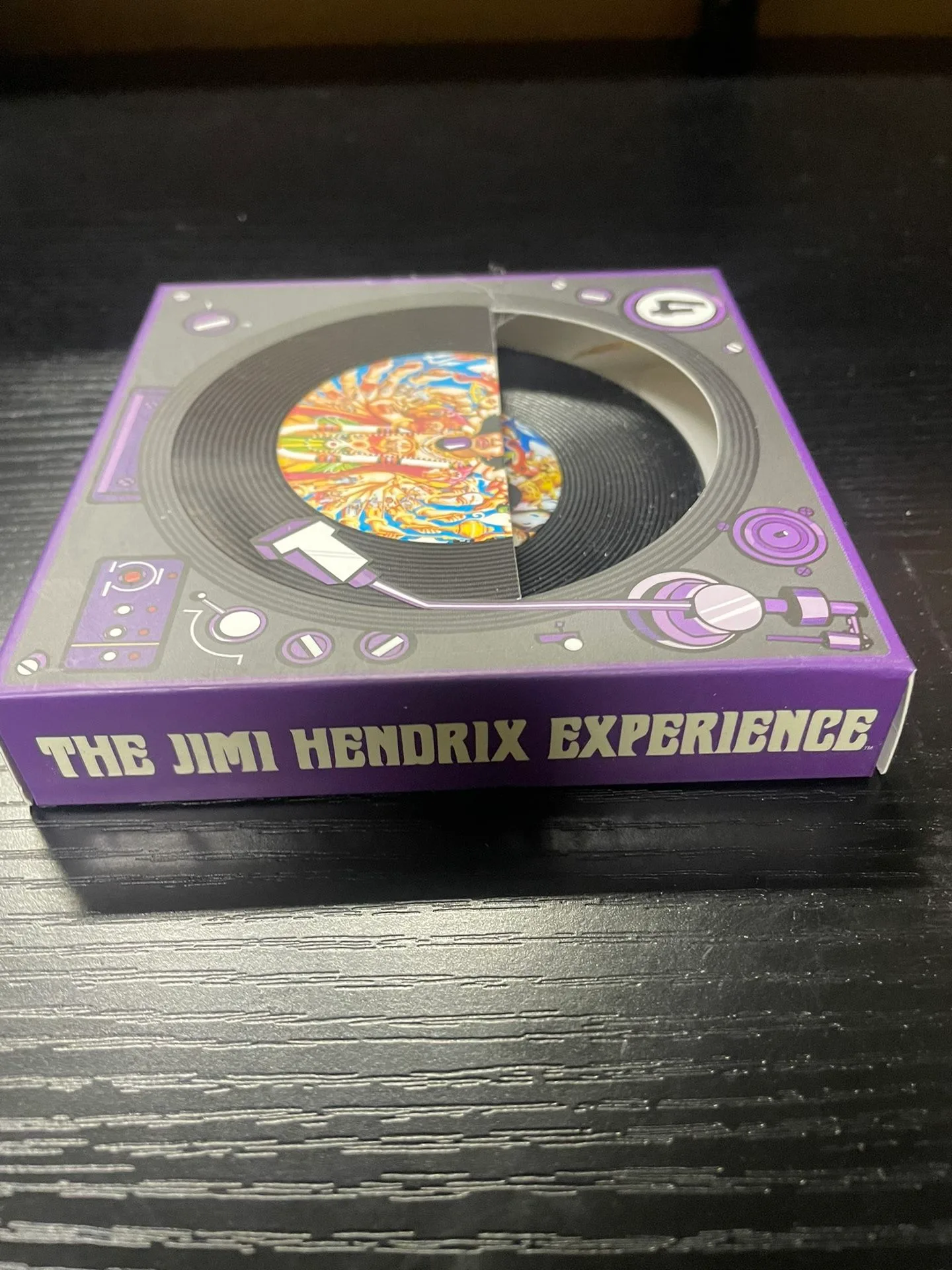 4 Jimi Hendrix Record Coasters - photo 2