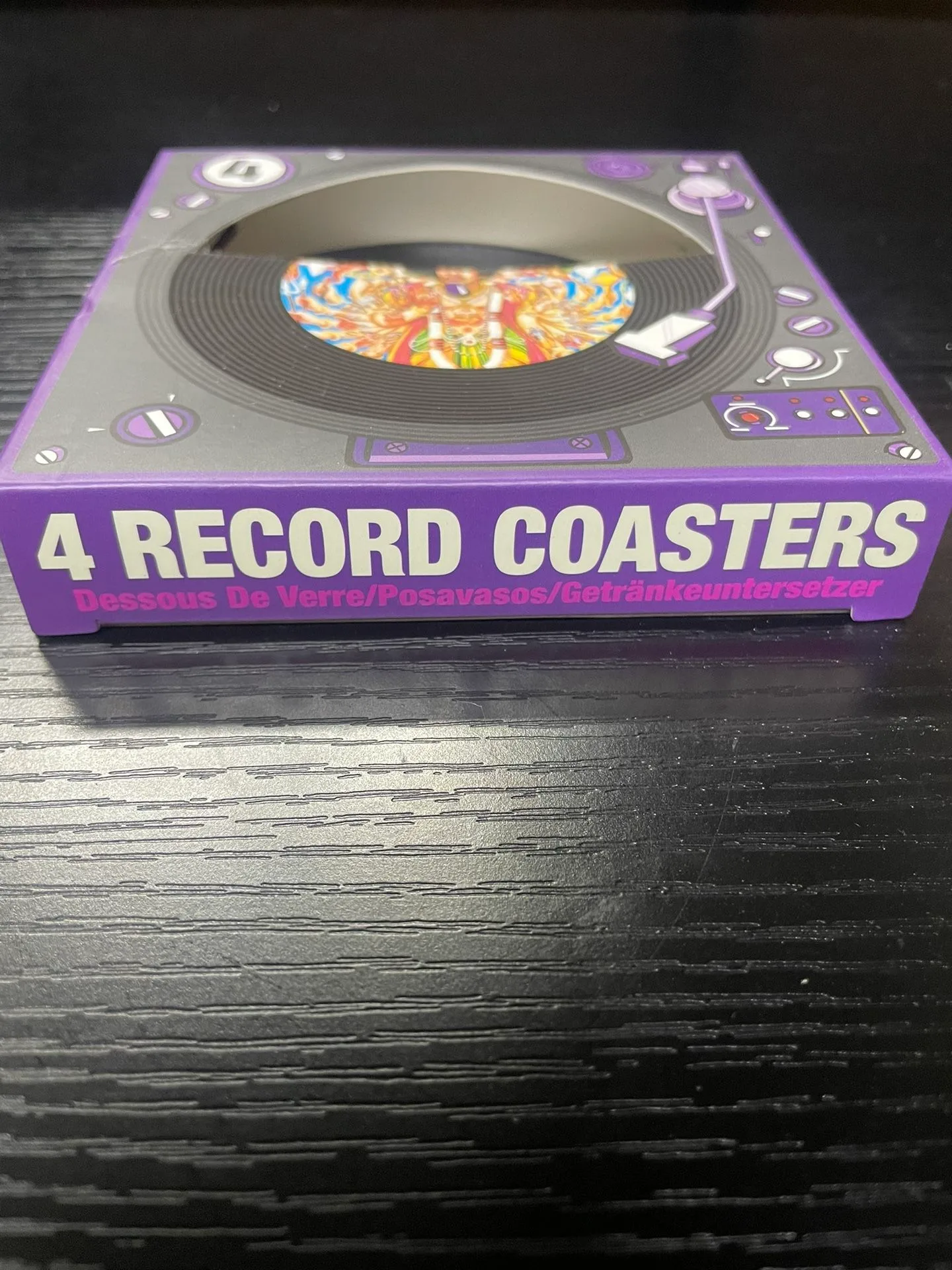 4 Jimi Hendrix Record Coasters - photo 3