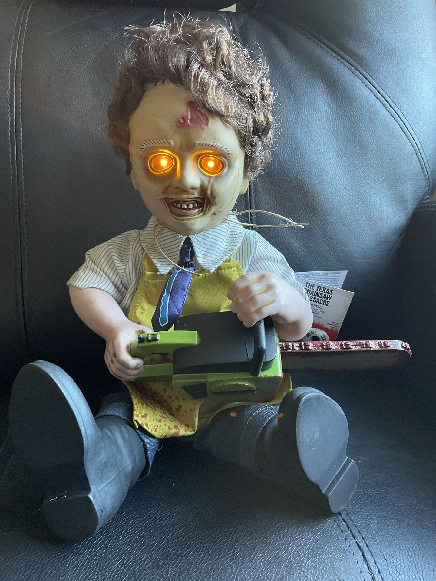 Animated Texas Chainsaw Massacre Plush Doll - Halloween