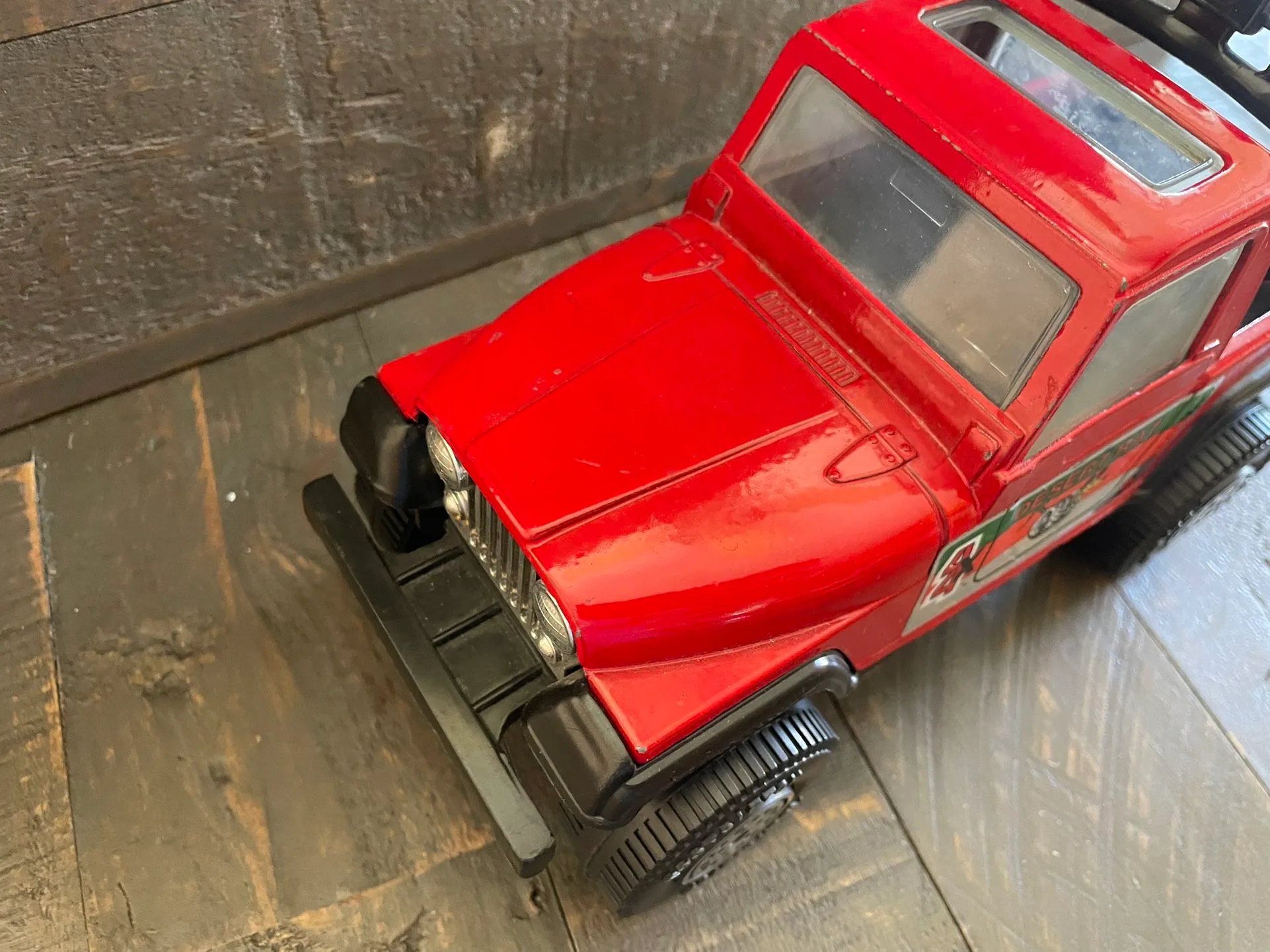 Vintage Tootsie Toy Jeep Desert Rat 4X4 Toy - photo 2