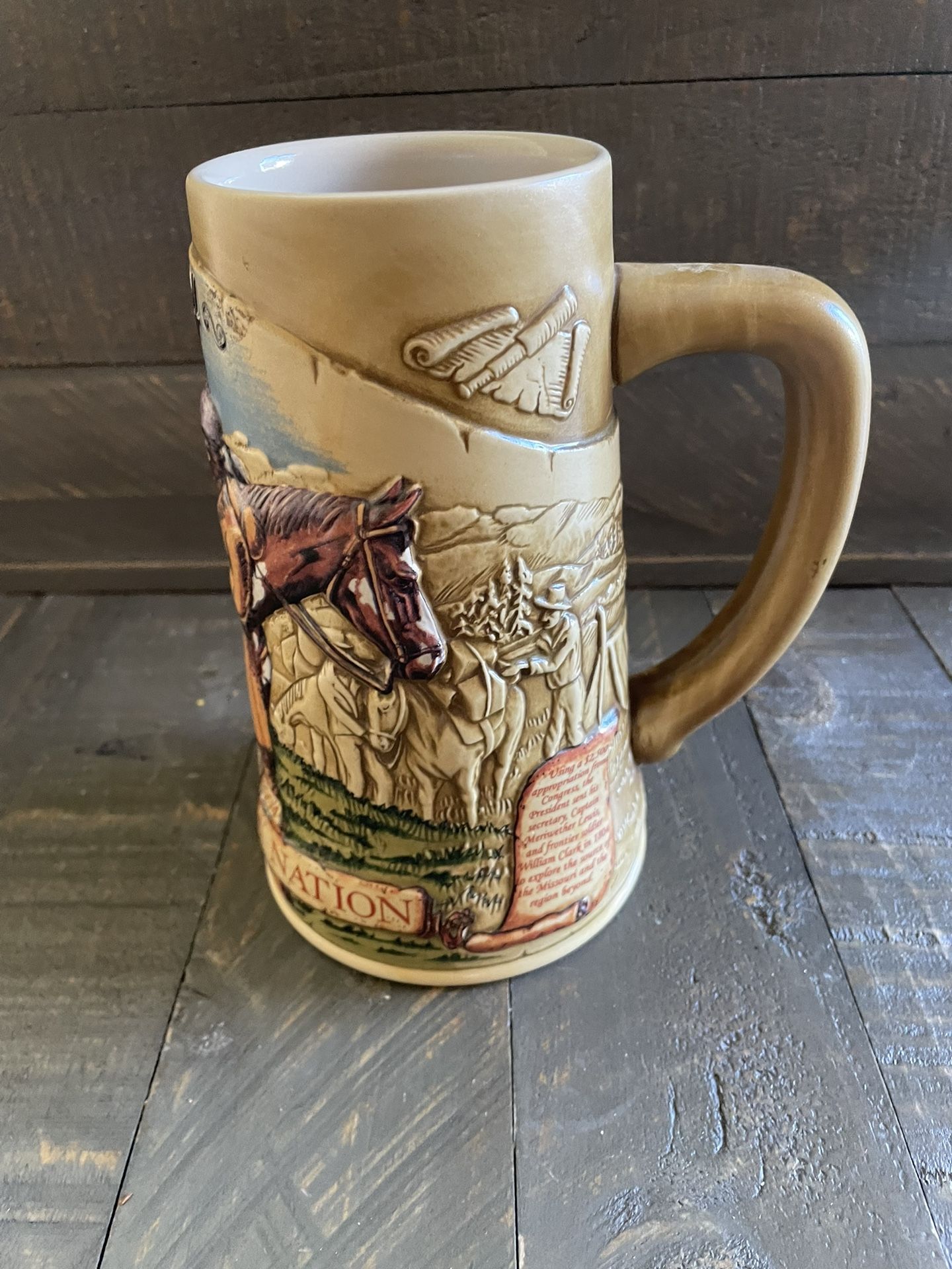 Miller "Birth Of A Nation Lewis And Clark" Stein #4 - photo 2