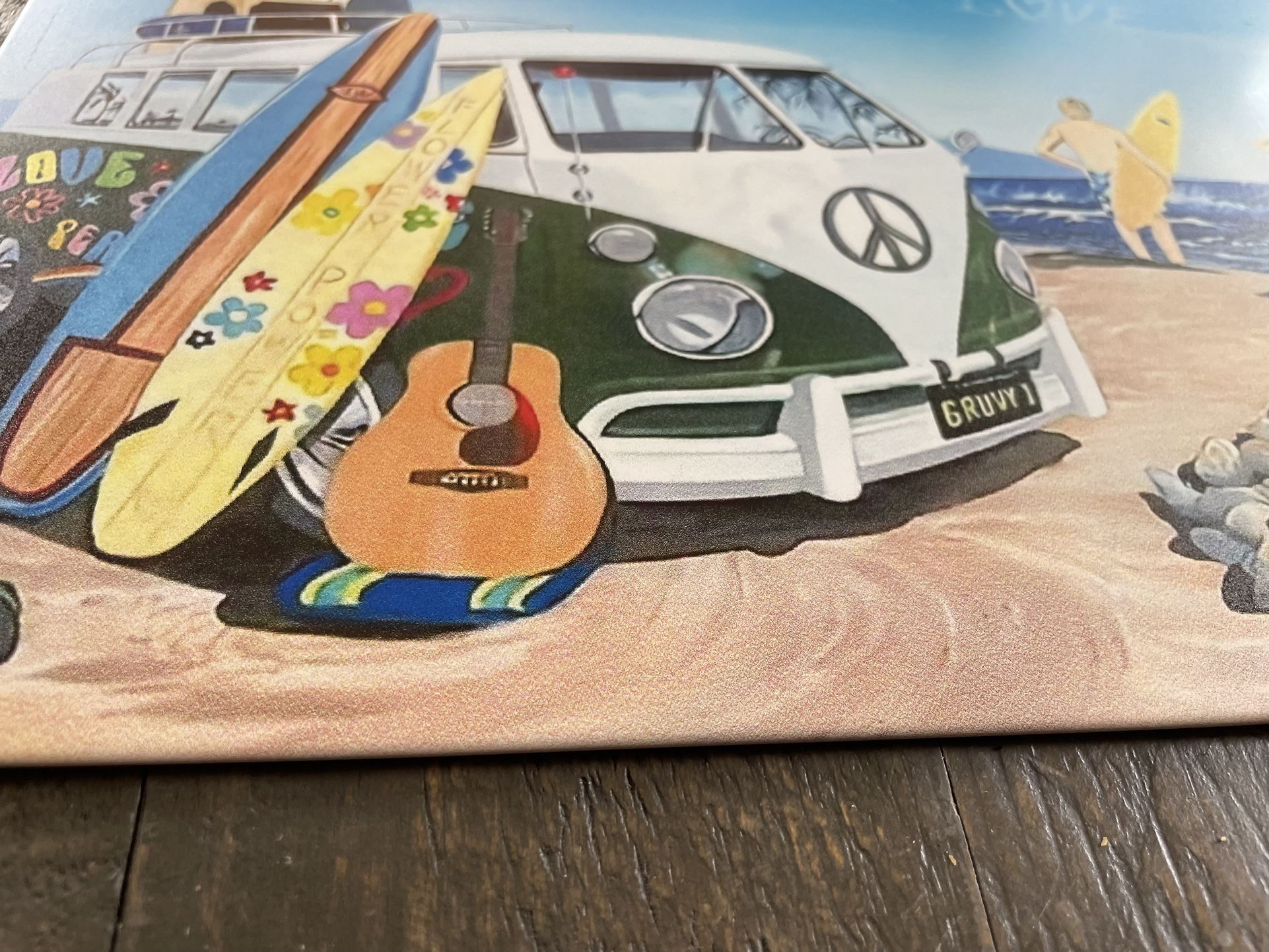 3D VW Metal Wall Hanging - Tin - Beach - photo 5