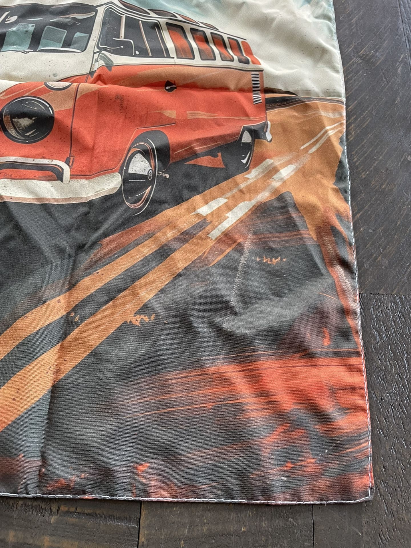 NEW - VW bus Garden Flag - Double-sided - photo 3