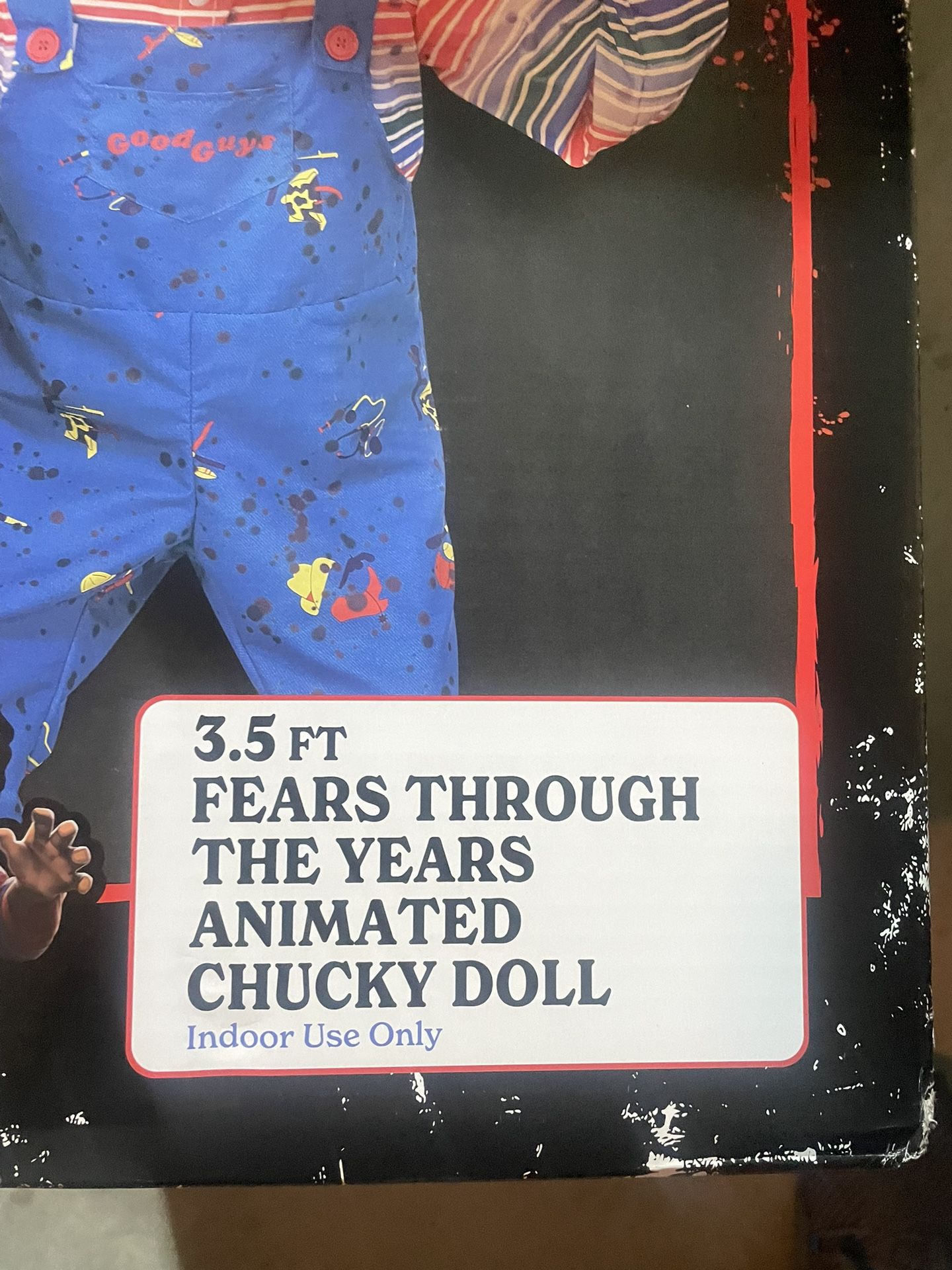 NEW - Chucky Animatronic Halloween Doll 3.5’ Ft Tall - photo 3