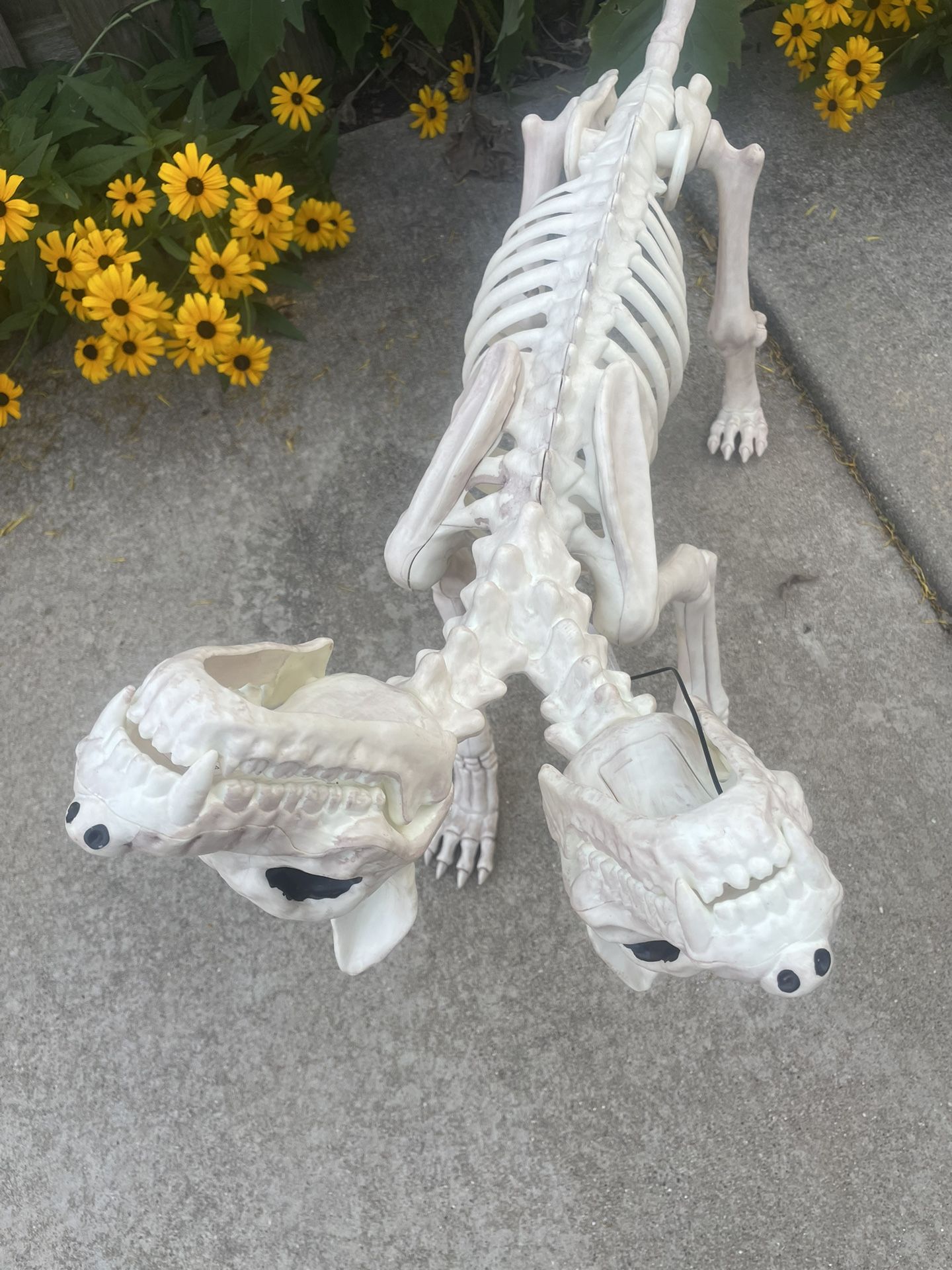 NEW - 2 Headed Animated Barking Dog With Moving Tail And Jaws - - photo 5