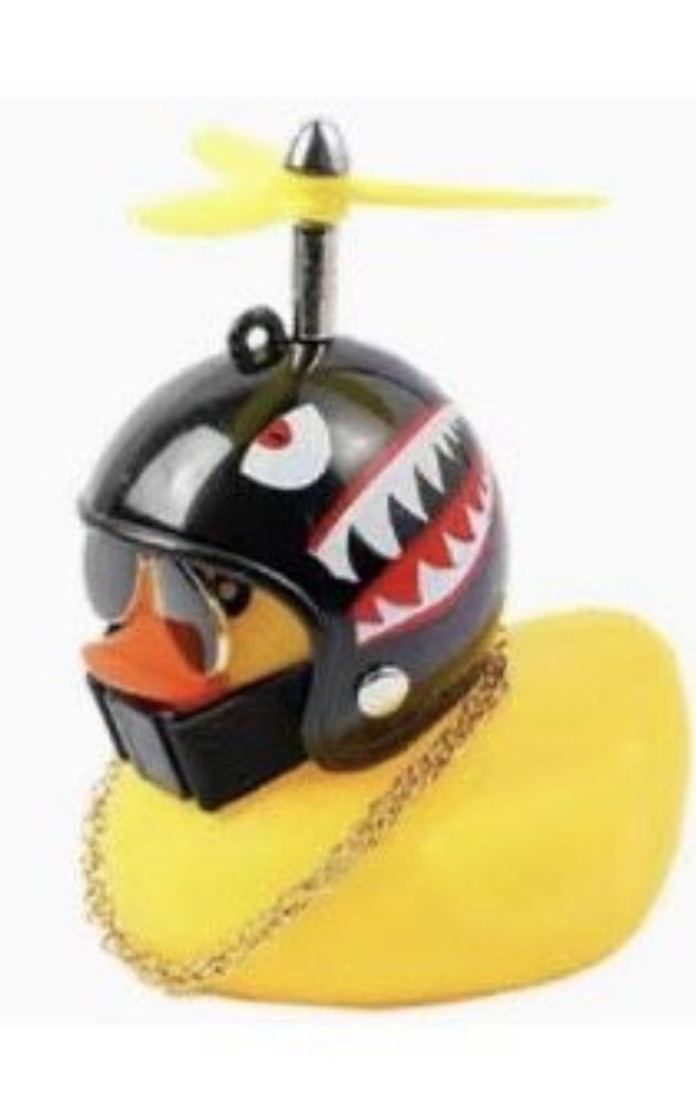 Shark Duck for Jeep/Bath/Play w/ Spinning Prop Helmet