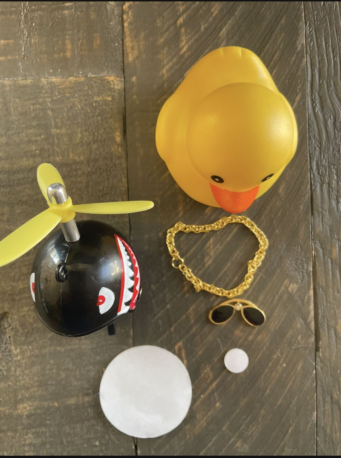 Shark Duck for Jeep/Bath/Play w/ Spinning Prop Helmet - photo 3