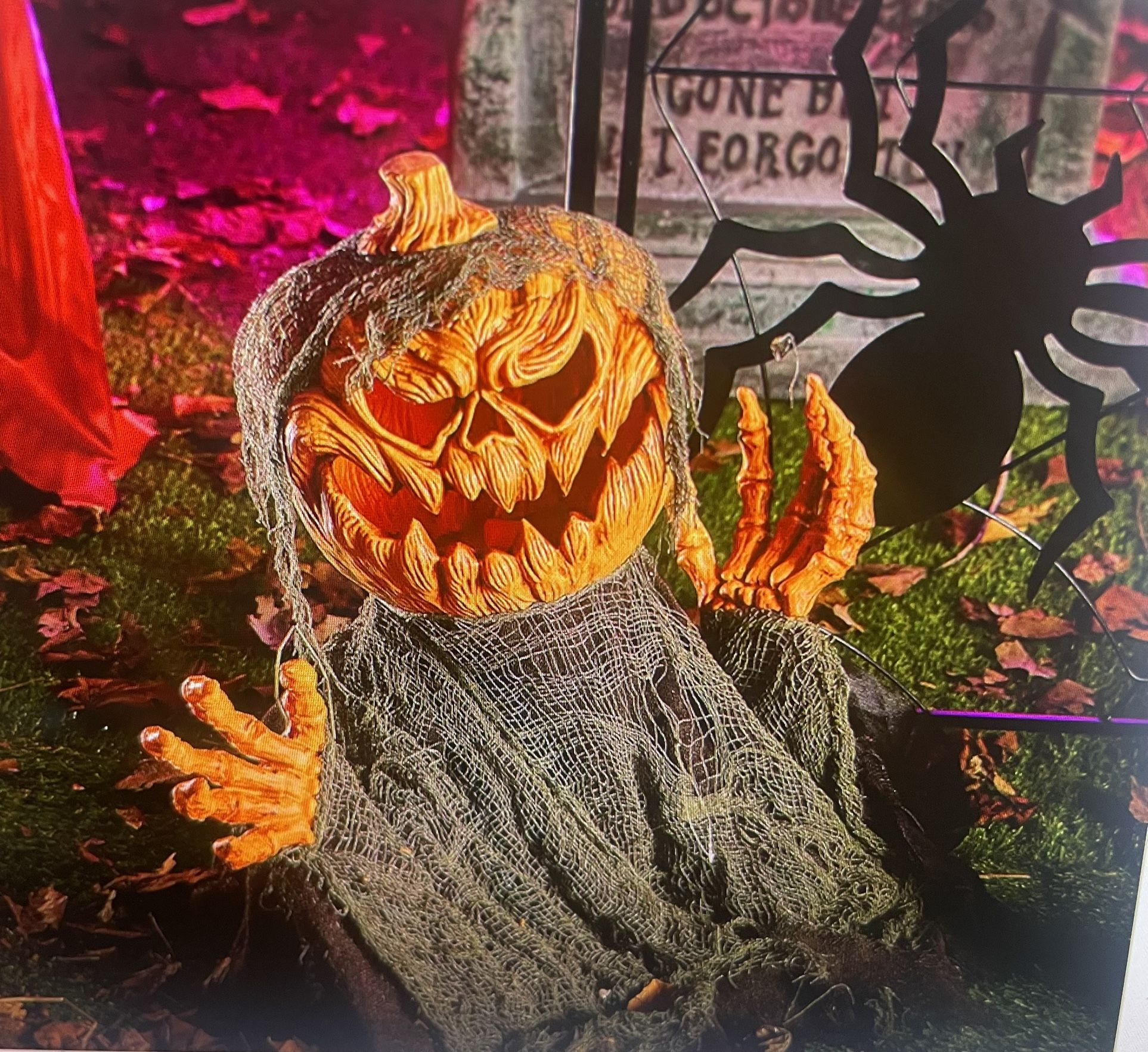 NEW Pumpkin Gourd Ground-breaker Tabletop Decoration - photo 4