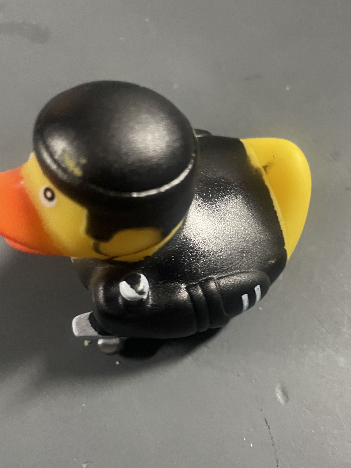 NEW - Hockey Squeaky Duck For Jeep, Work, Play, Bath - Black - photo 2