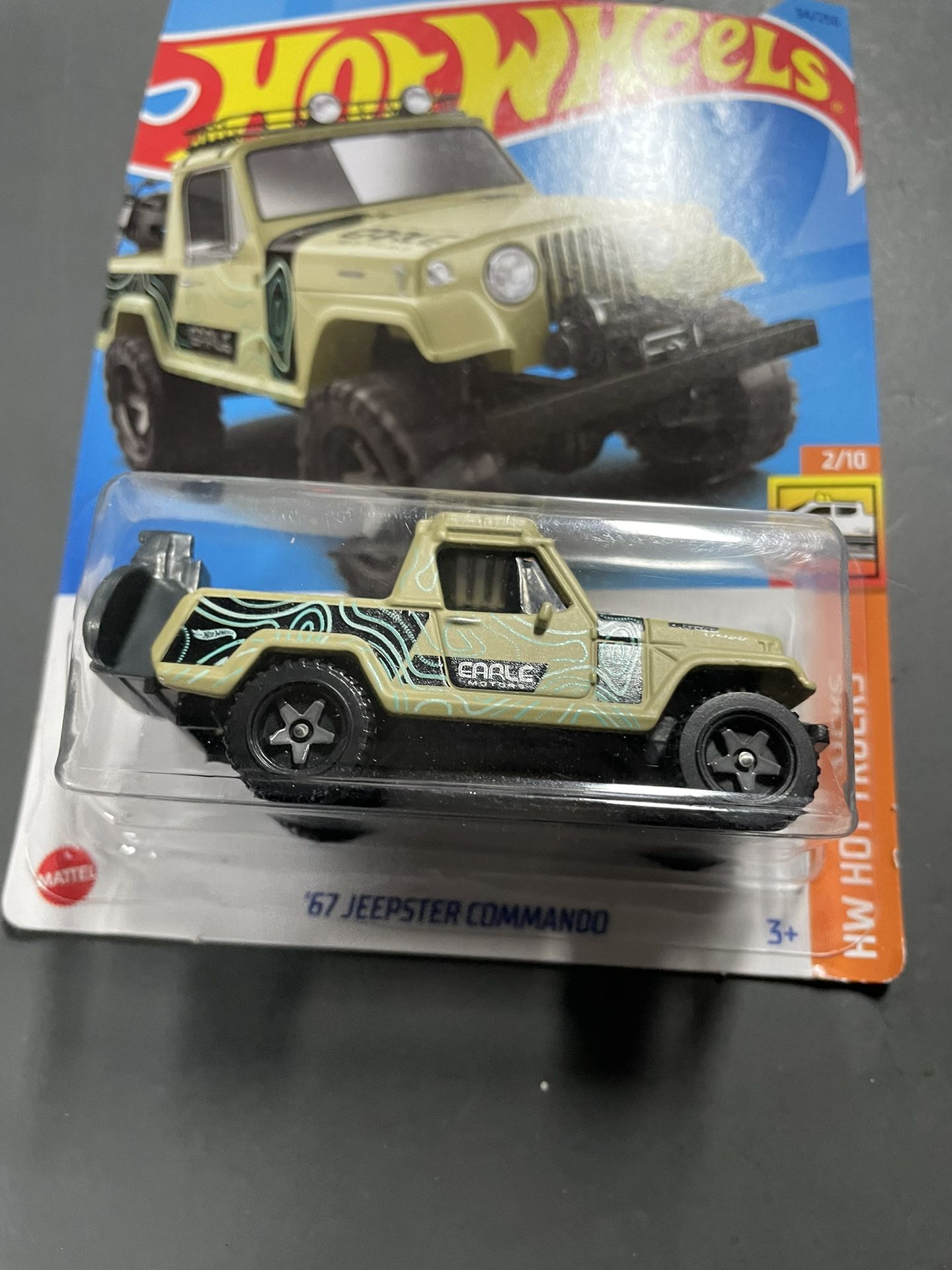 Hot Wheels '67 Jeepster Commando Diecast Vehicle - photo 2
