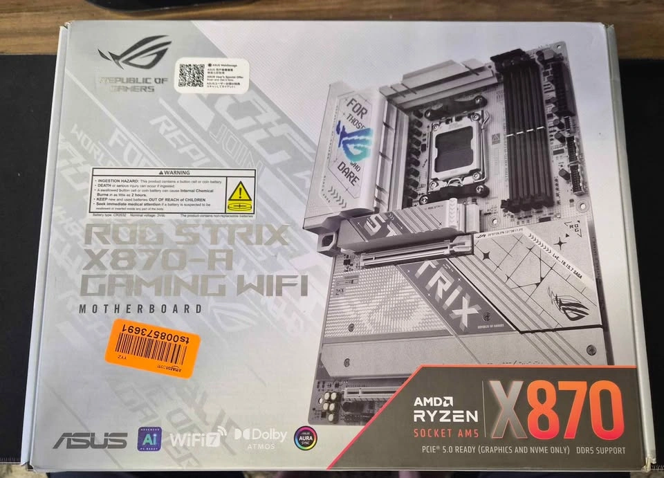 ASUS ROG Strix X870-A Motherboard - photo 2