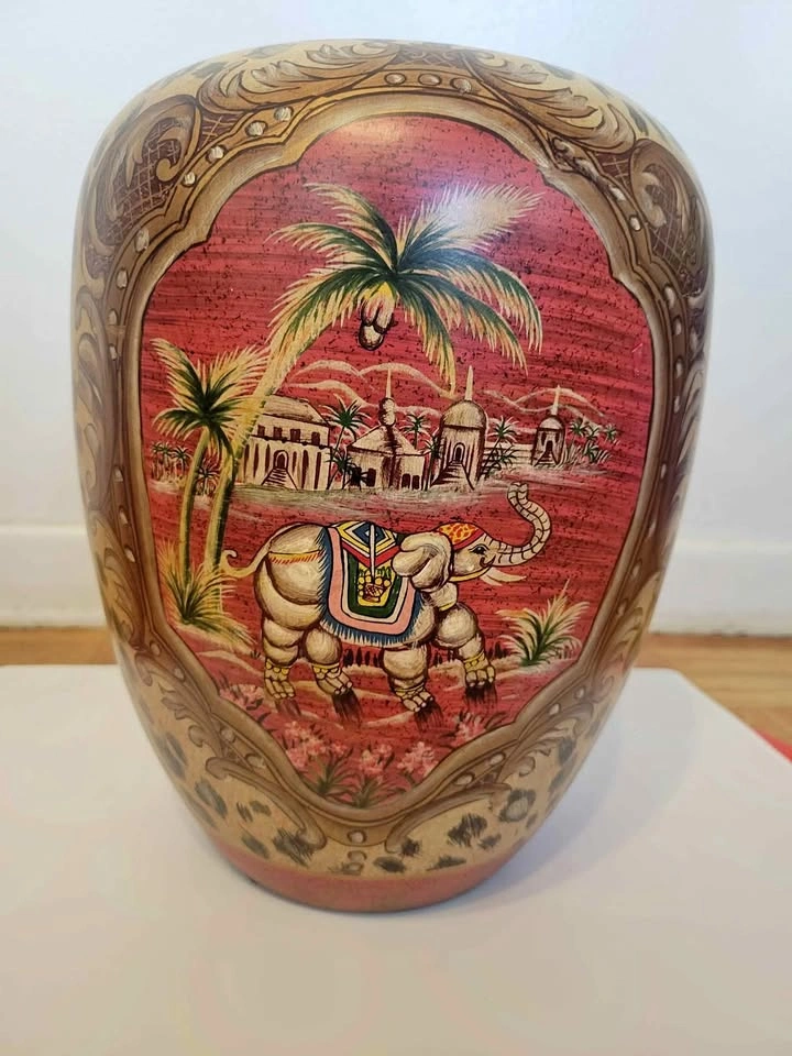 Ceramic Hand Painted Vase