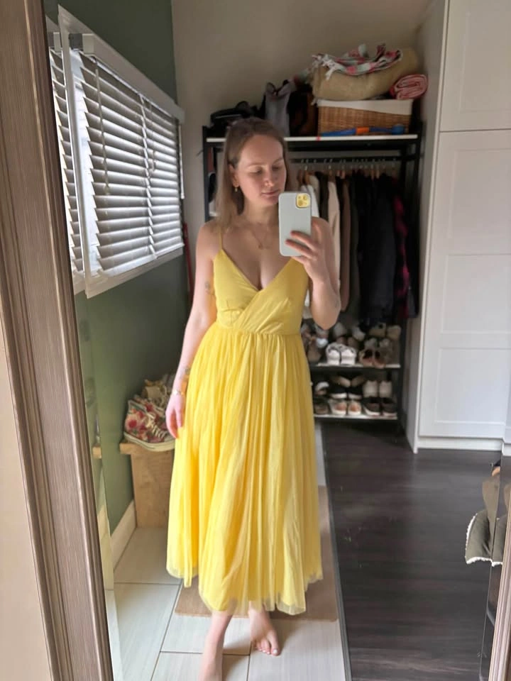 Yellow Prom/Event Dress