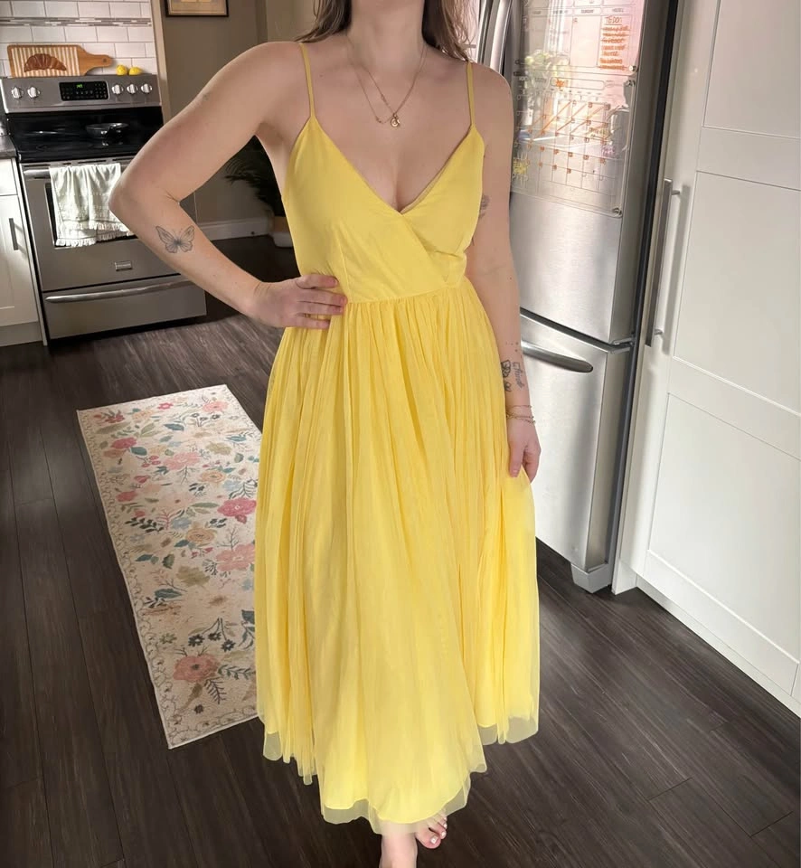 Yellow Prom/Event Dress - photo 2