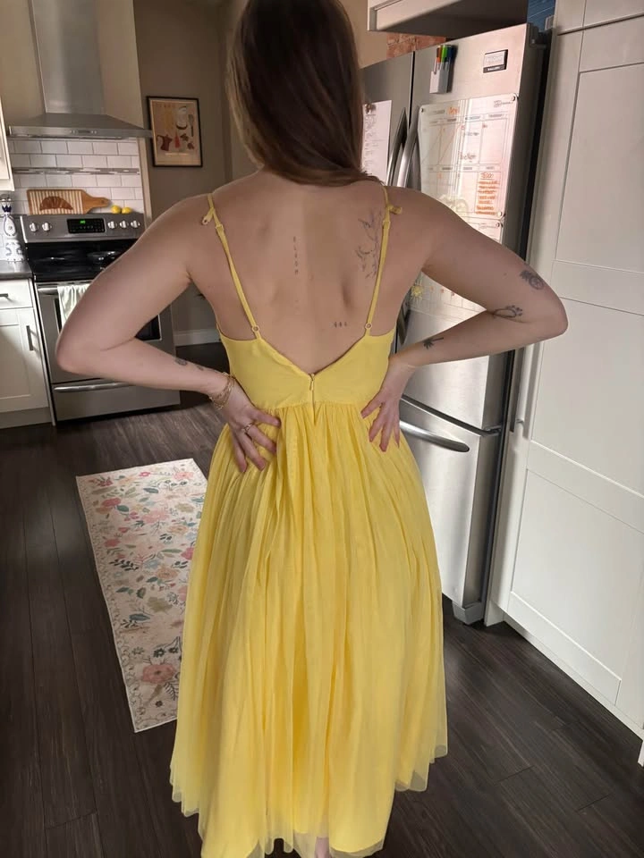 Yellow Prom/Event Dress - photo 3