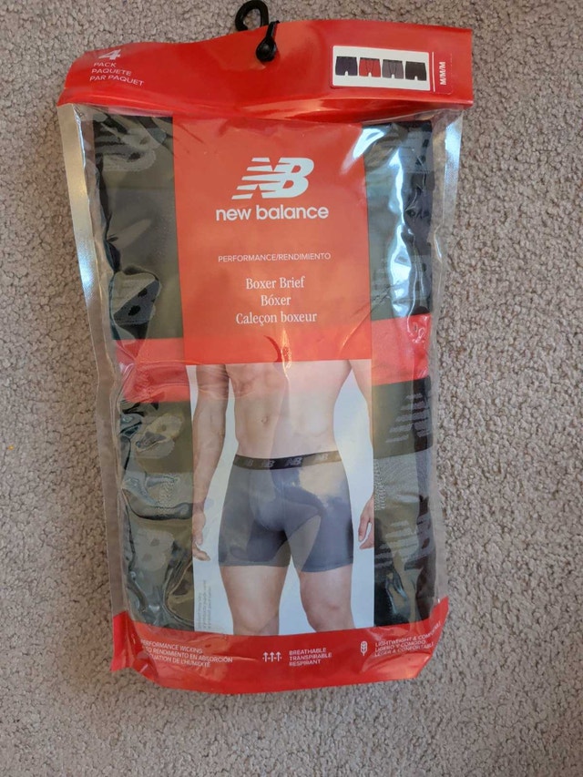 New Balance 4pk Men's Boxer Briefs