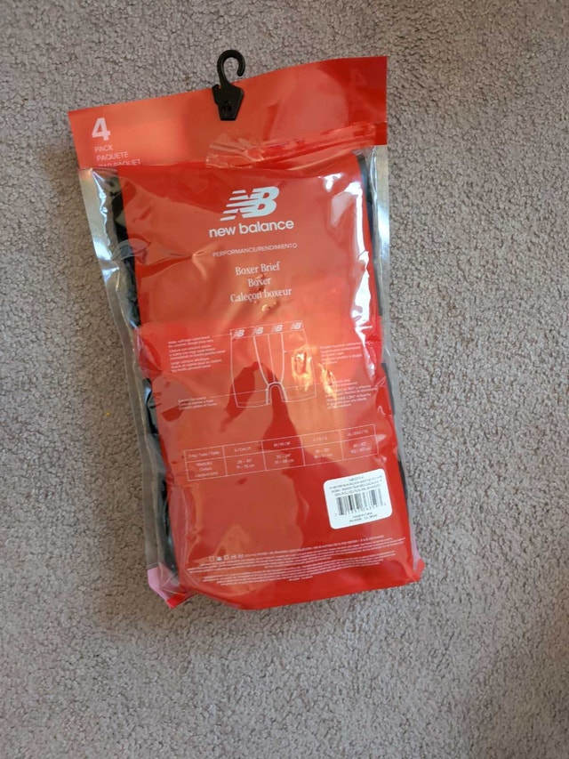 New Balance 4pk Men's Boxer Briefs - photo 2