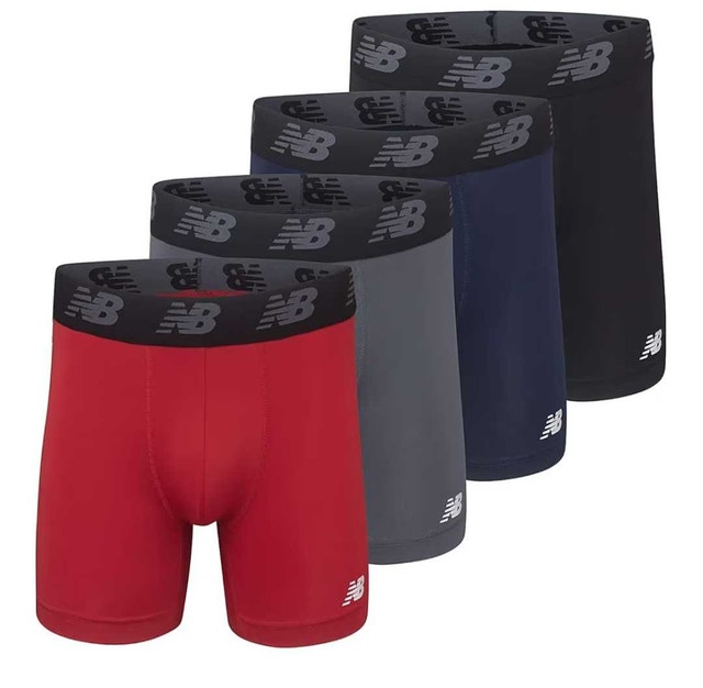 New Balance 4pk Men's Boxer Briefs - photo 3